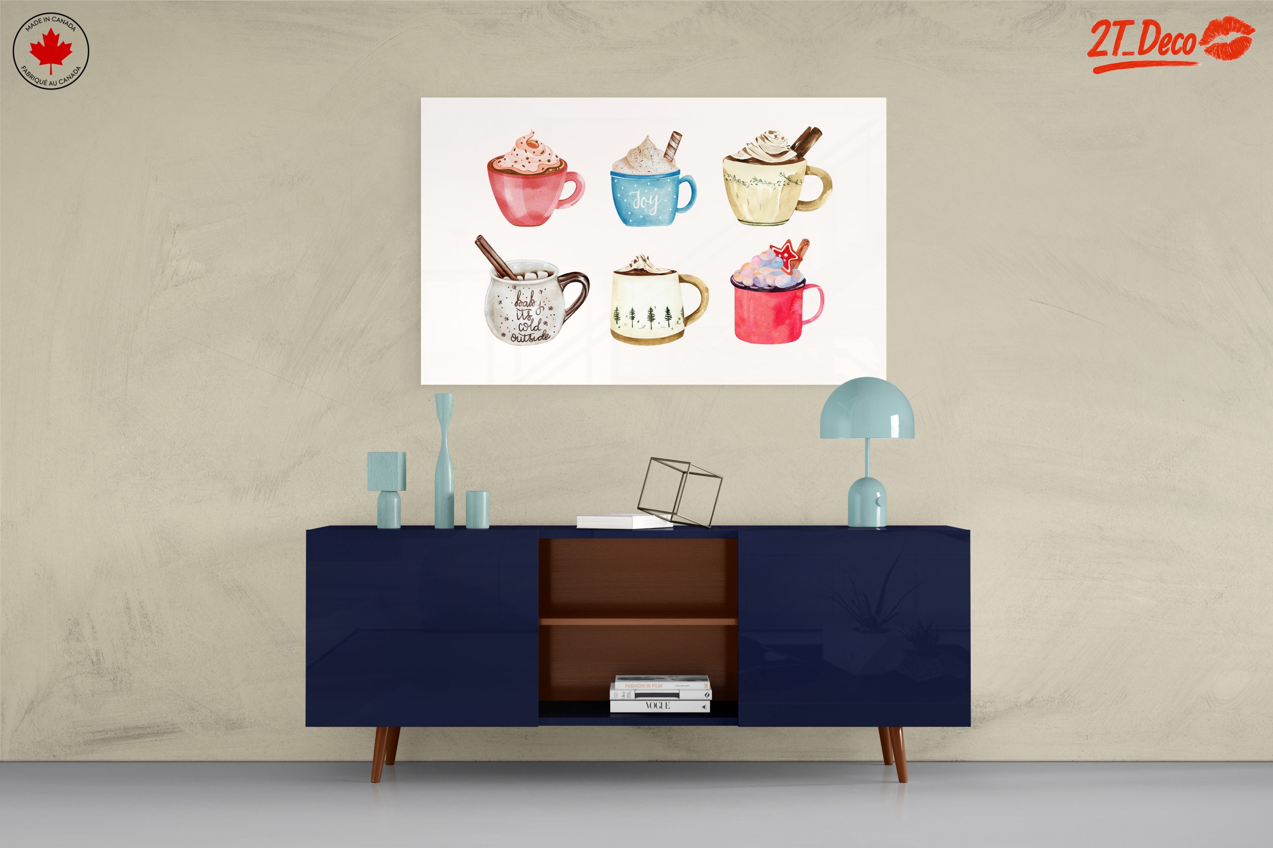 Colorful Seasonal Beverage Illustrations - Image 8