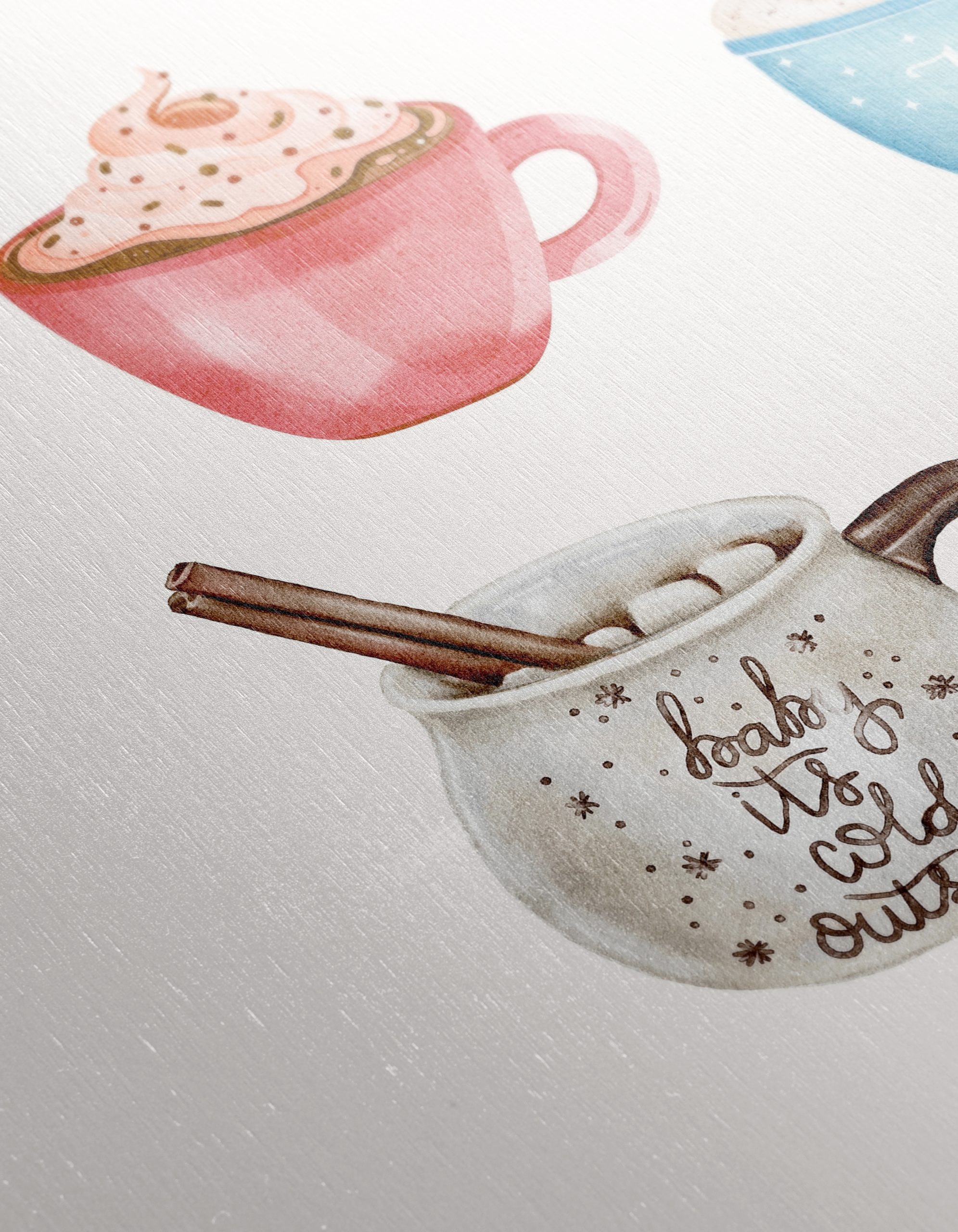 Colorful Seasonal Beverage Illustrations - Image 12