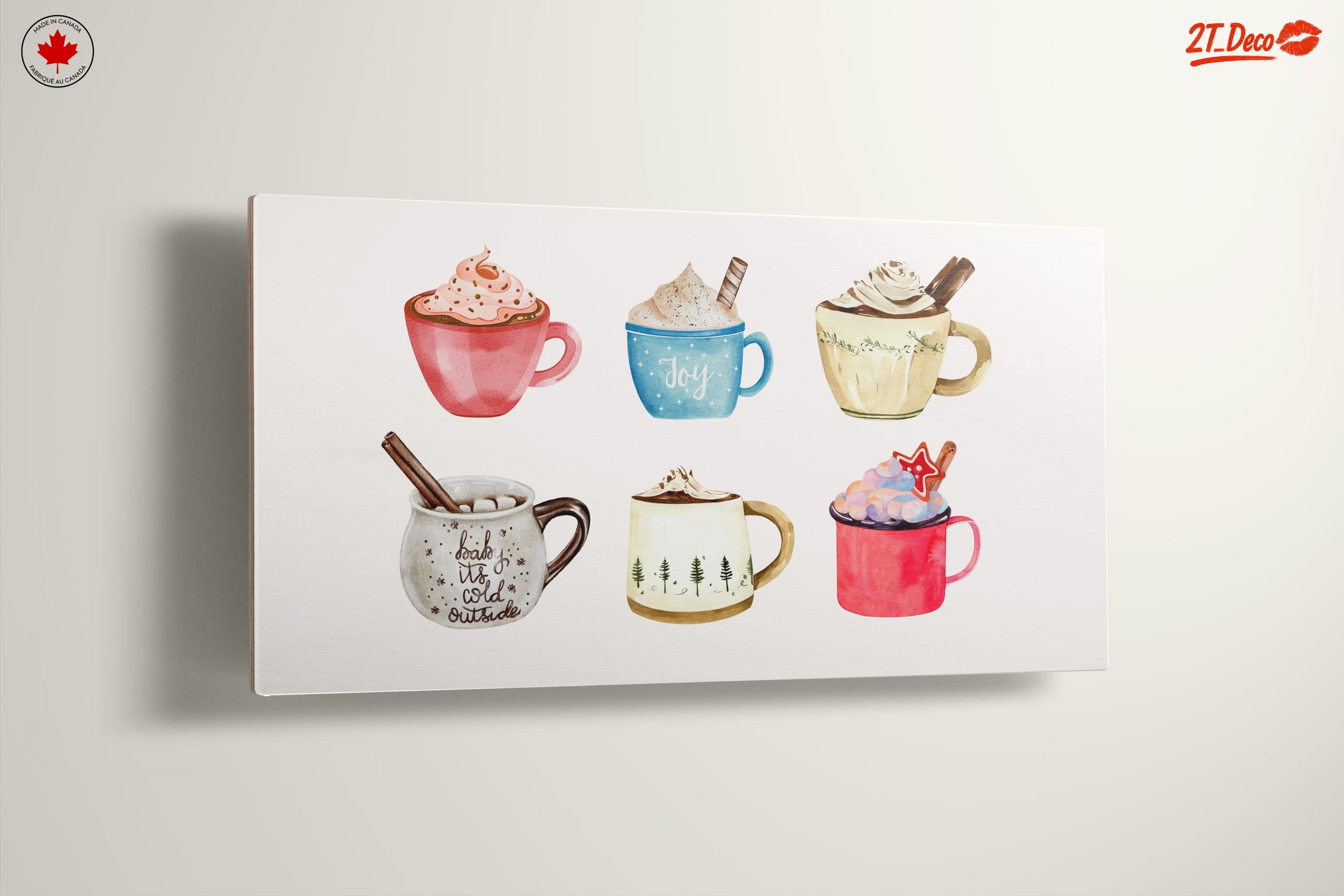 Colorful Seasonal Beverage Illustrations - Image 13
