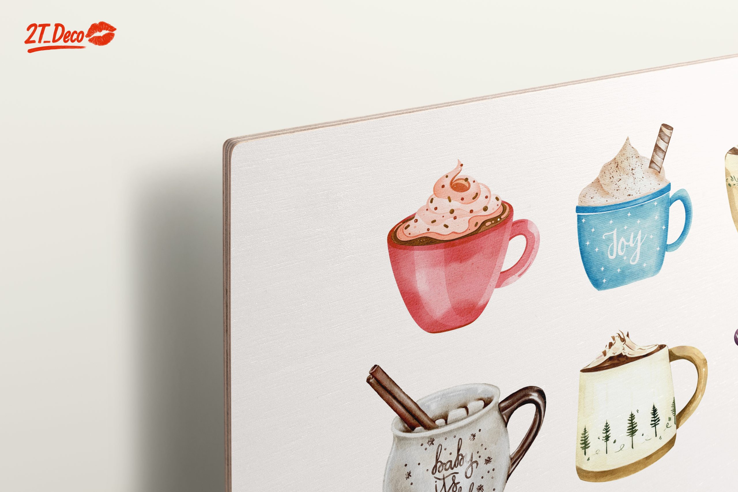 Colorful Seasonal Beverage Illustrations - Image 15