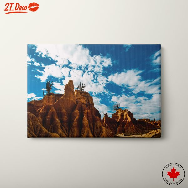Striking Natural Landscape with Rock Formations