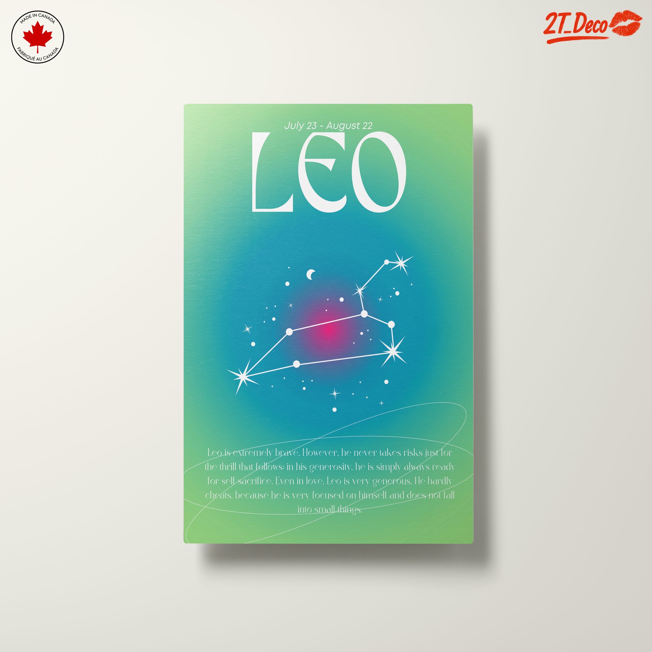 Leo Zodiac Star Sign Art - Image 10