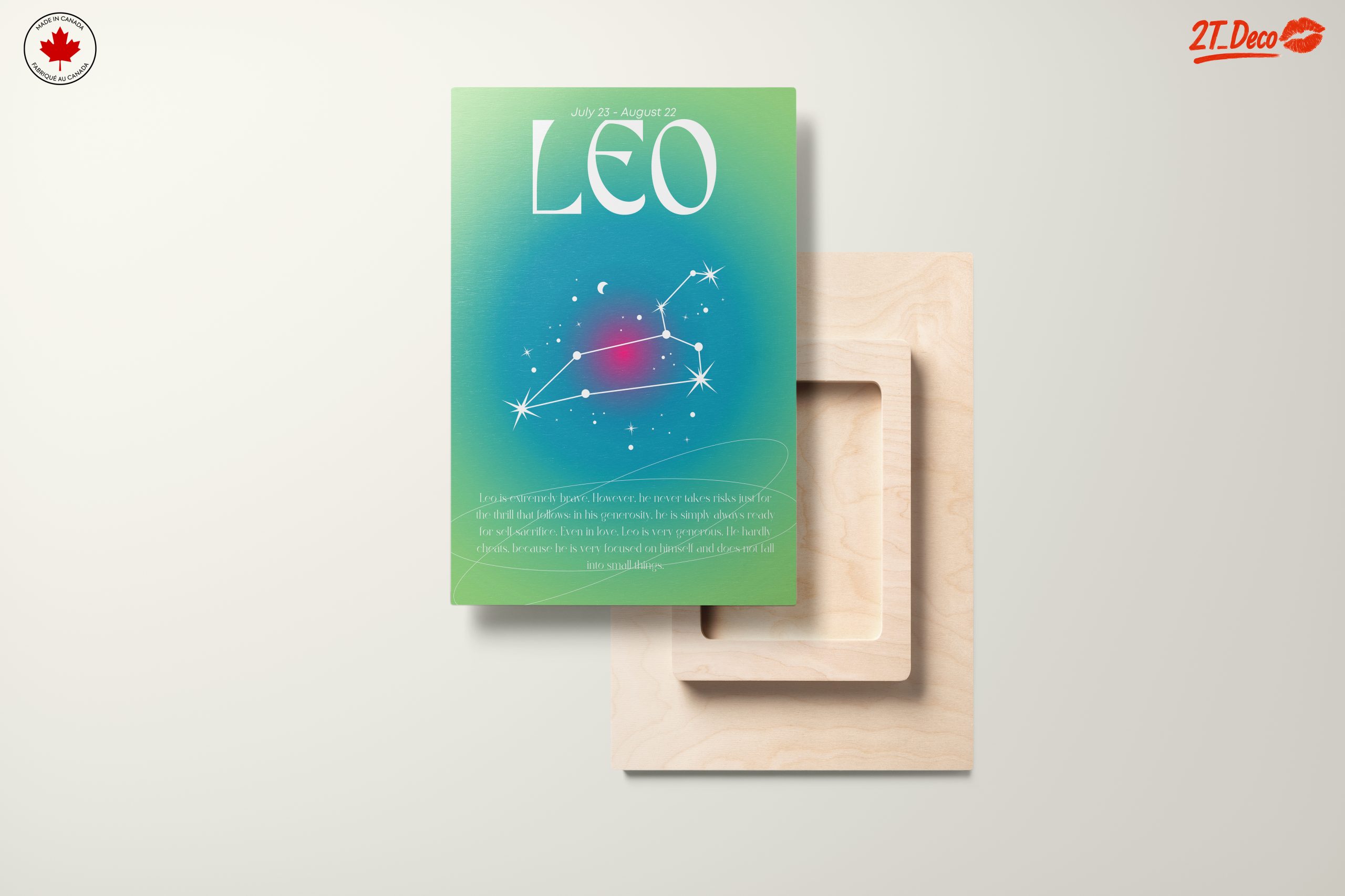 Leo Zodiac Star Sign Art - Image 11