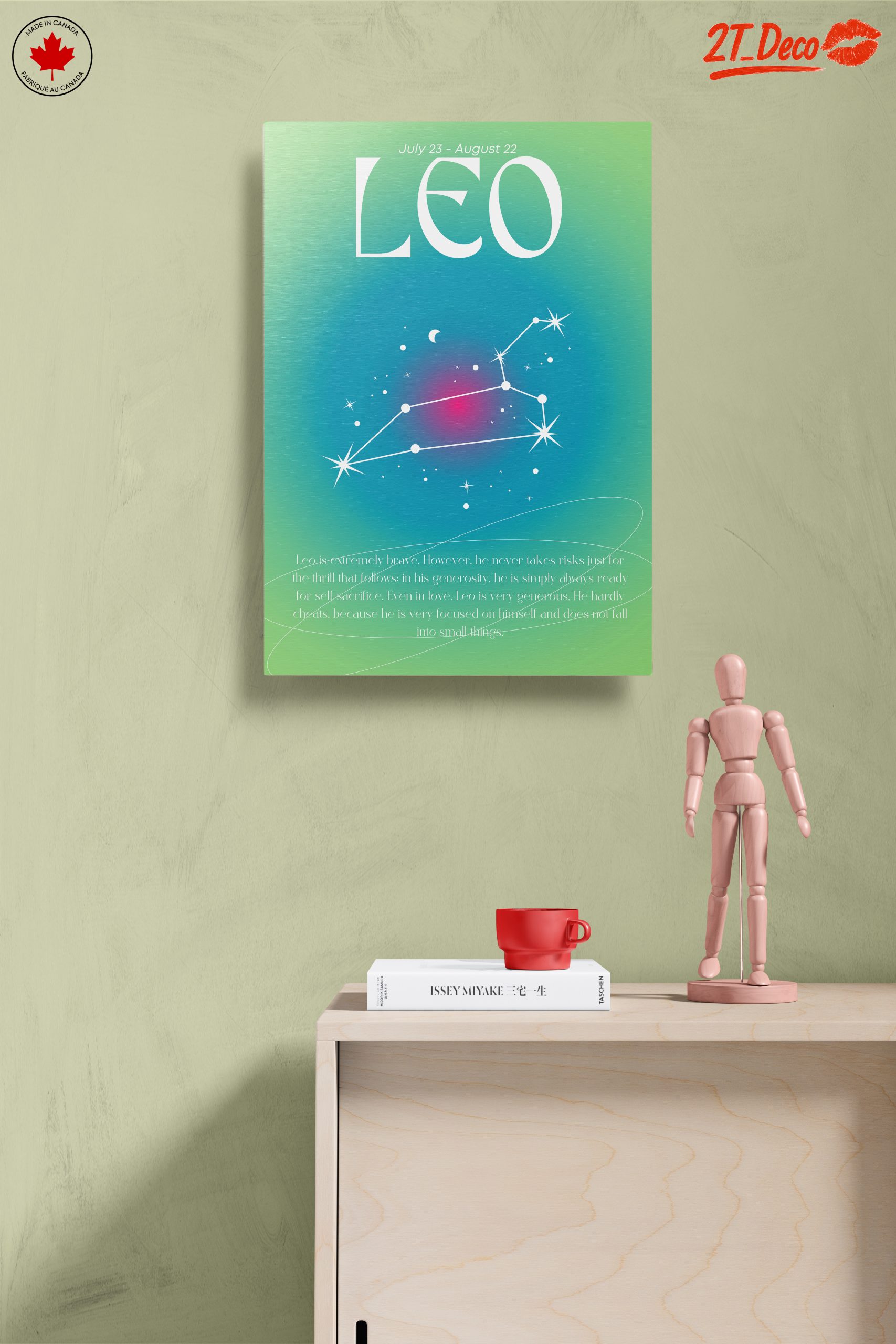 Leo Zodiac Star Sign Art - Image 14