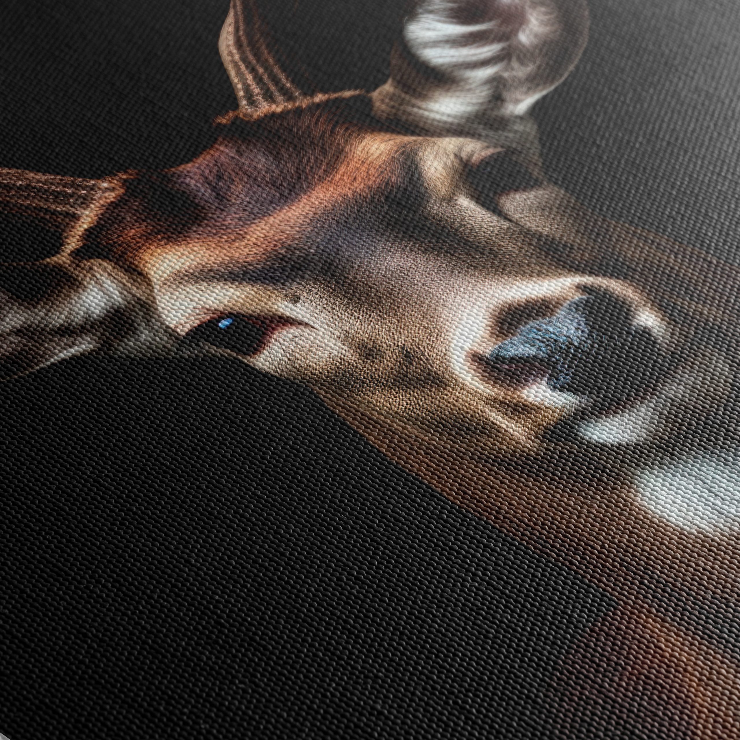 Majestic Deer Portrait for Home Decoration - Image 5