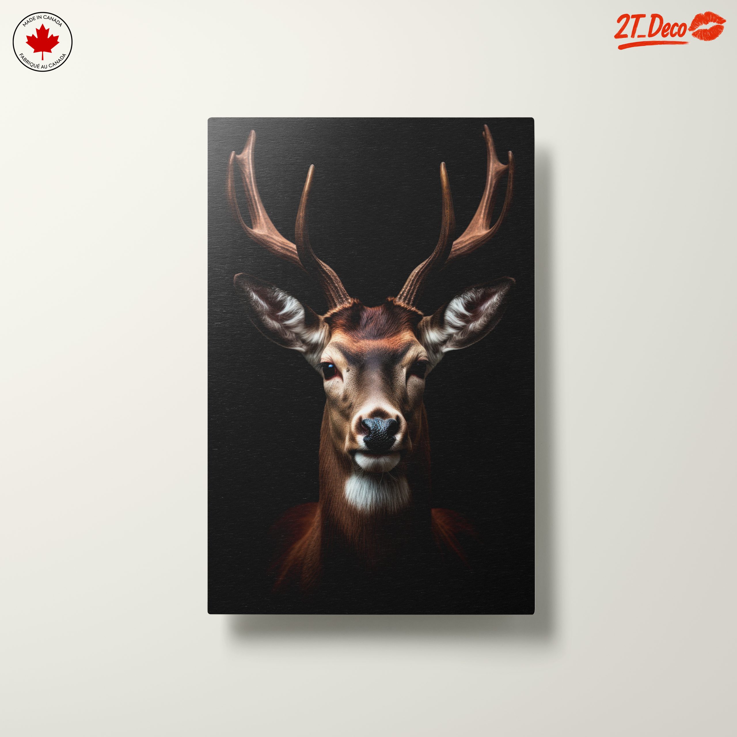 Majestic Deer Portrait for Home Decoration - Image 10
