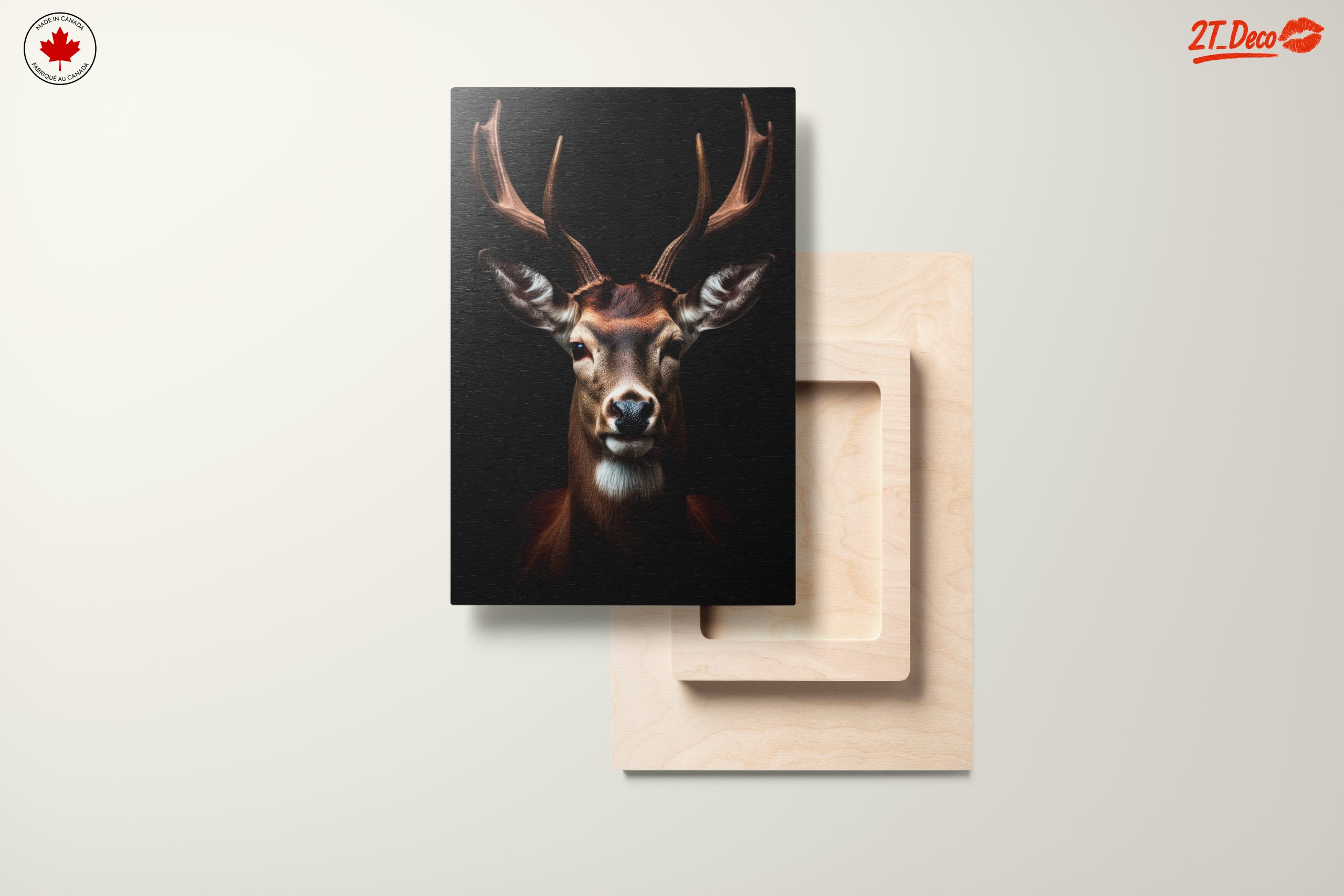 Majestic Deer Portrait for Home Decoration - Image 11