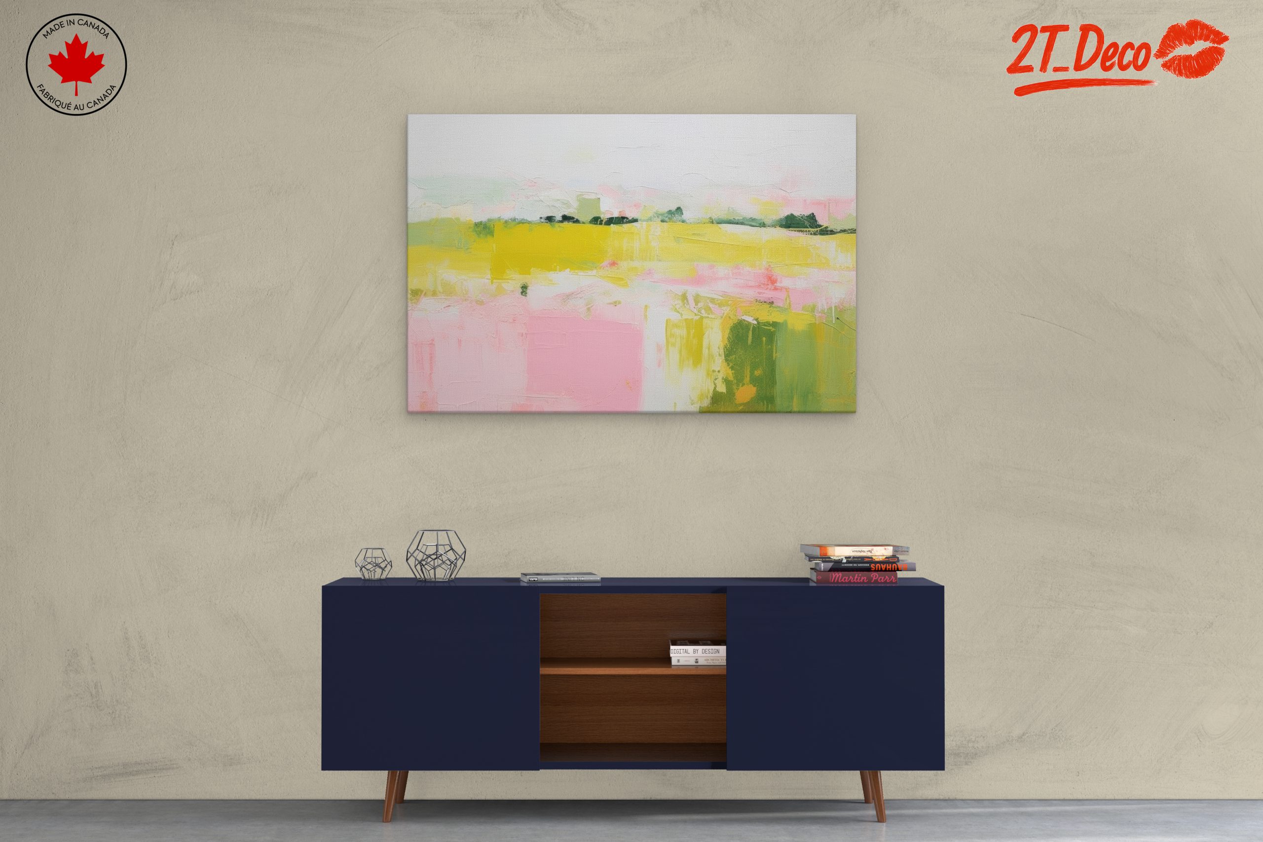 Vibrant Abstract Landscape Art 4 - Image 3