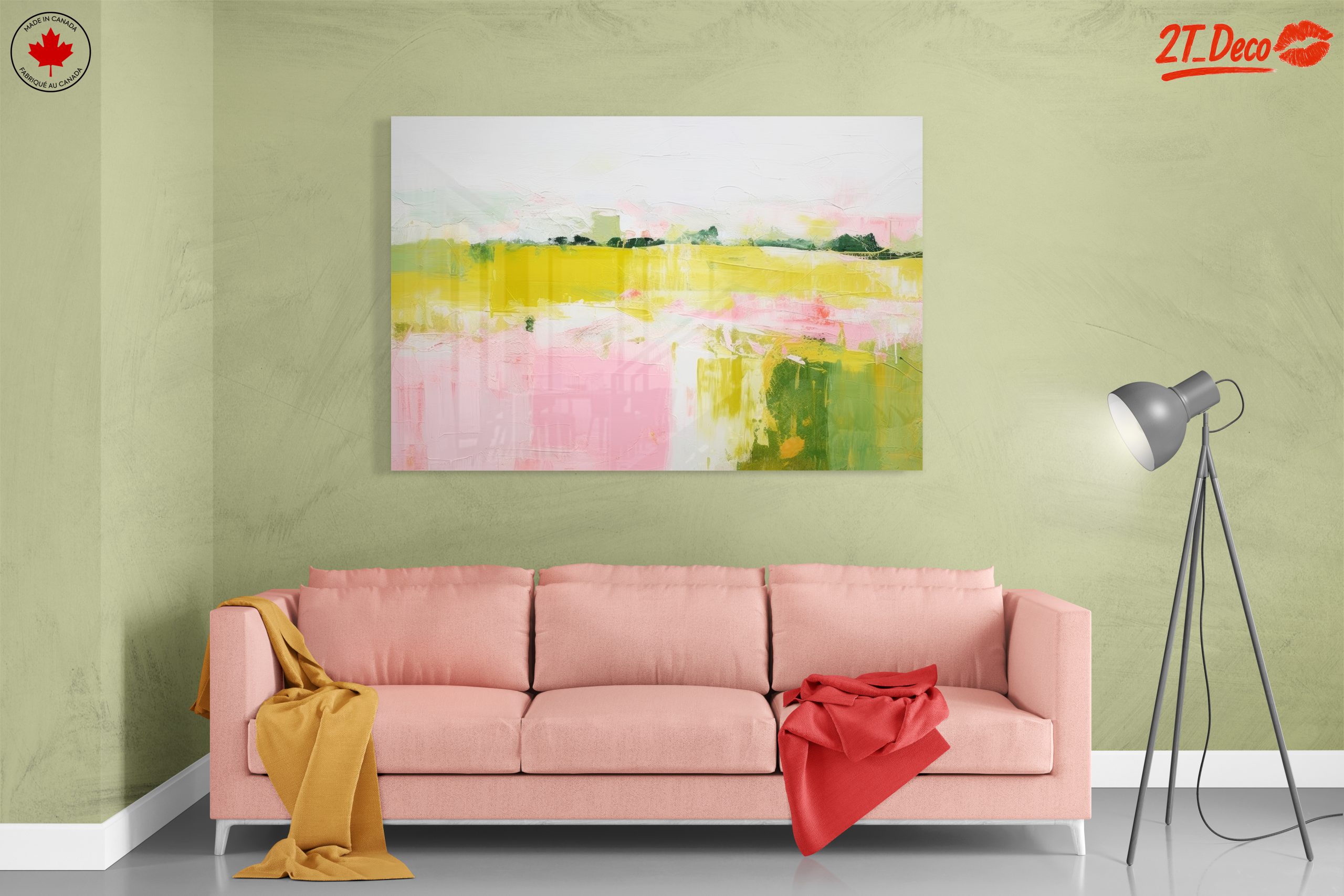 Vibrant Abstract Landscape Art 4 - Image 7