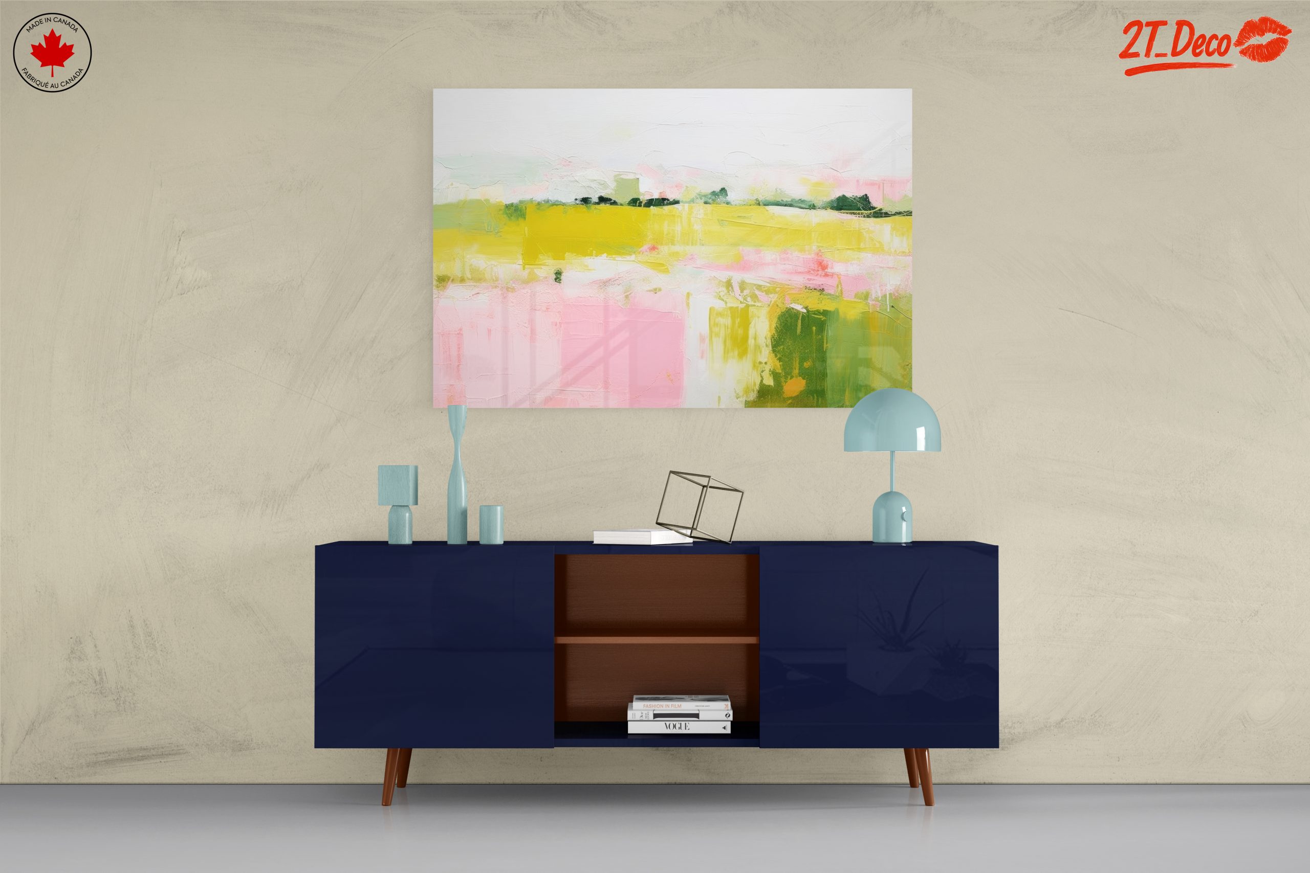 Vibrant Abstract Landscape Art 4 - Image 8