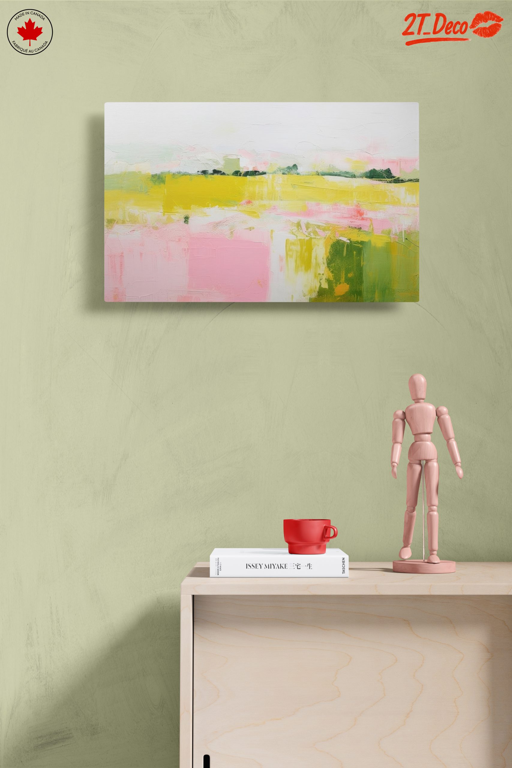Vibrant Abstract Landscape Art 4 - Image 14
