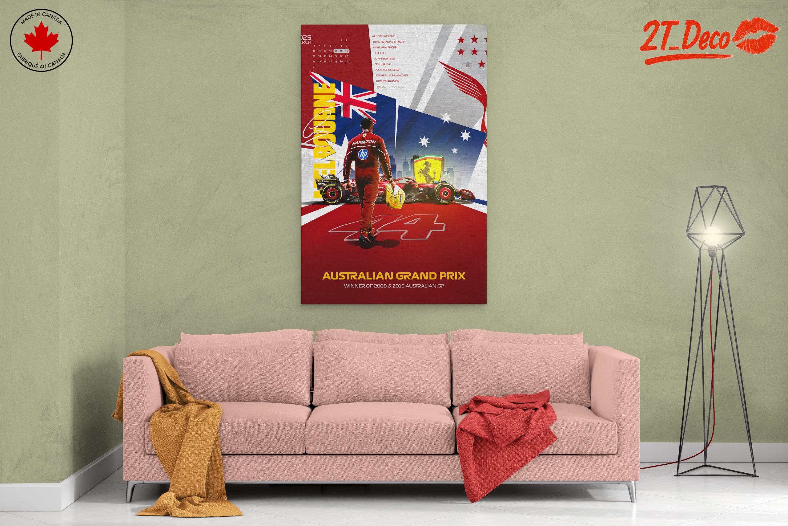 Australian Grand Prix Champion Poster - Image 2