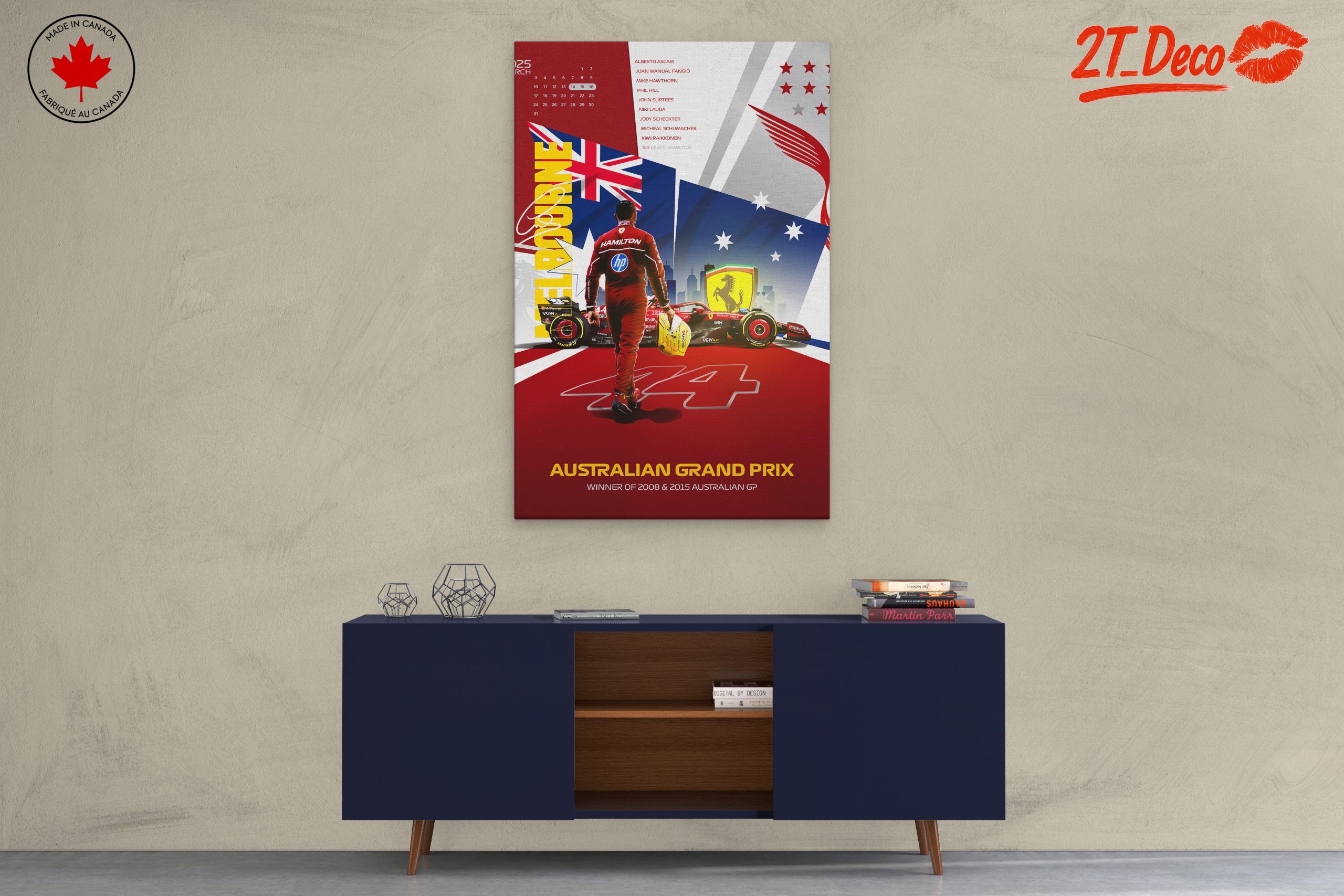 Australian Grand Prix Champion Poster - Image 3