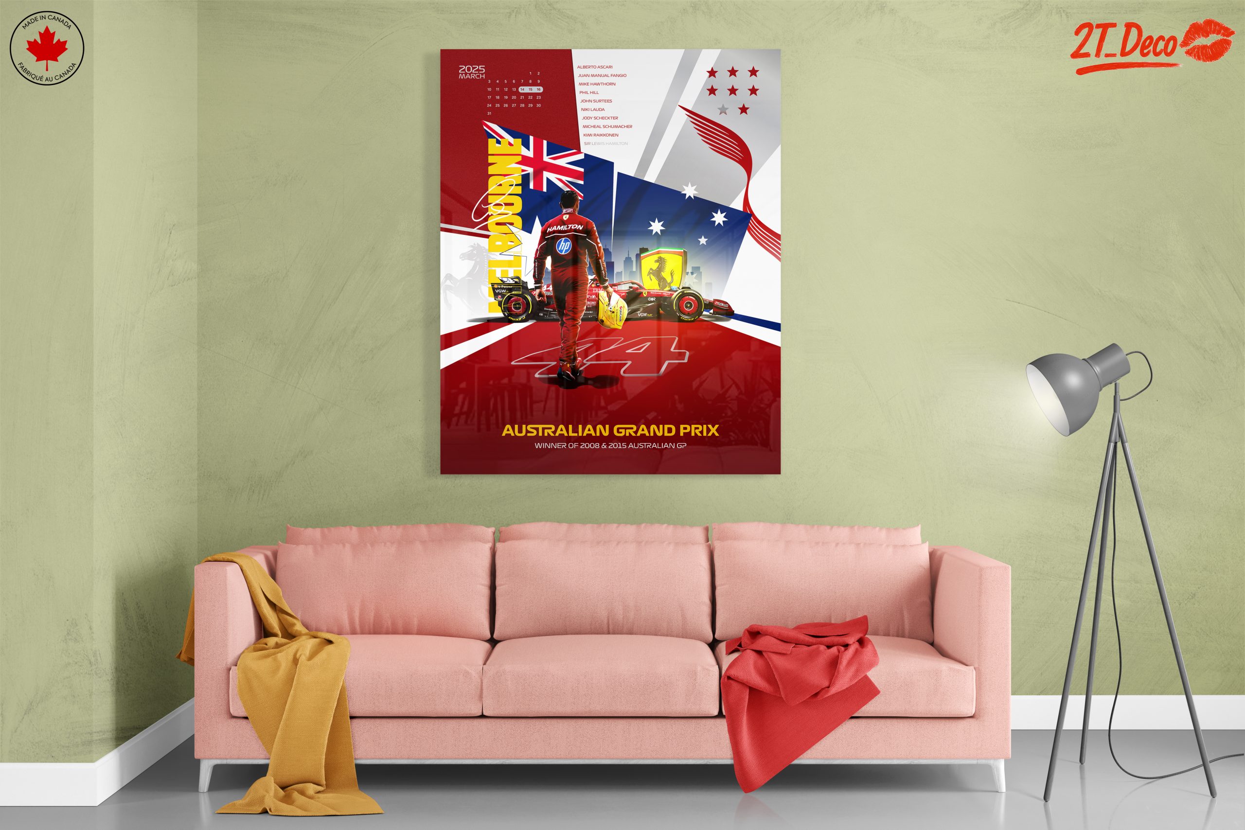 Australian Grand Prix Champion Poster - Image 7