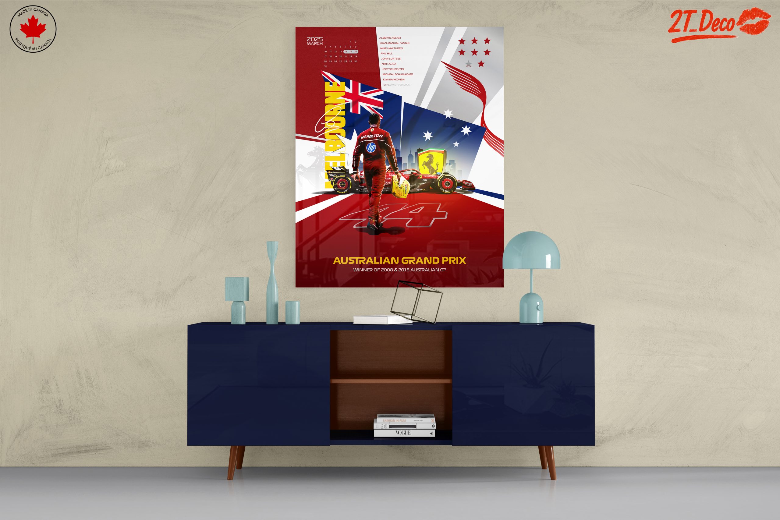 Australian Grand Prix Champion Poster - Image 8