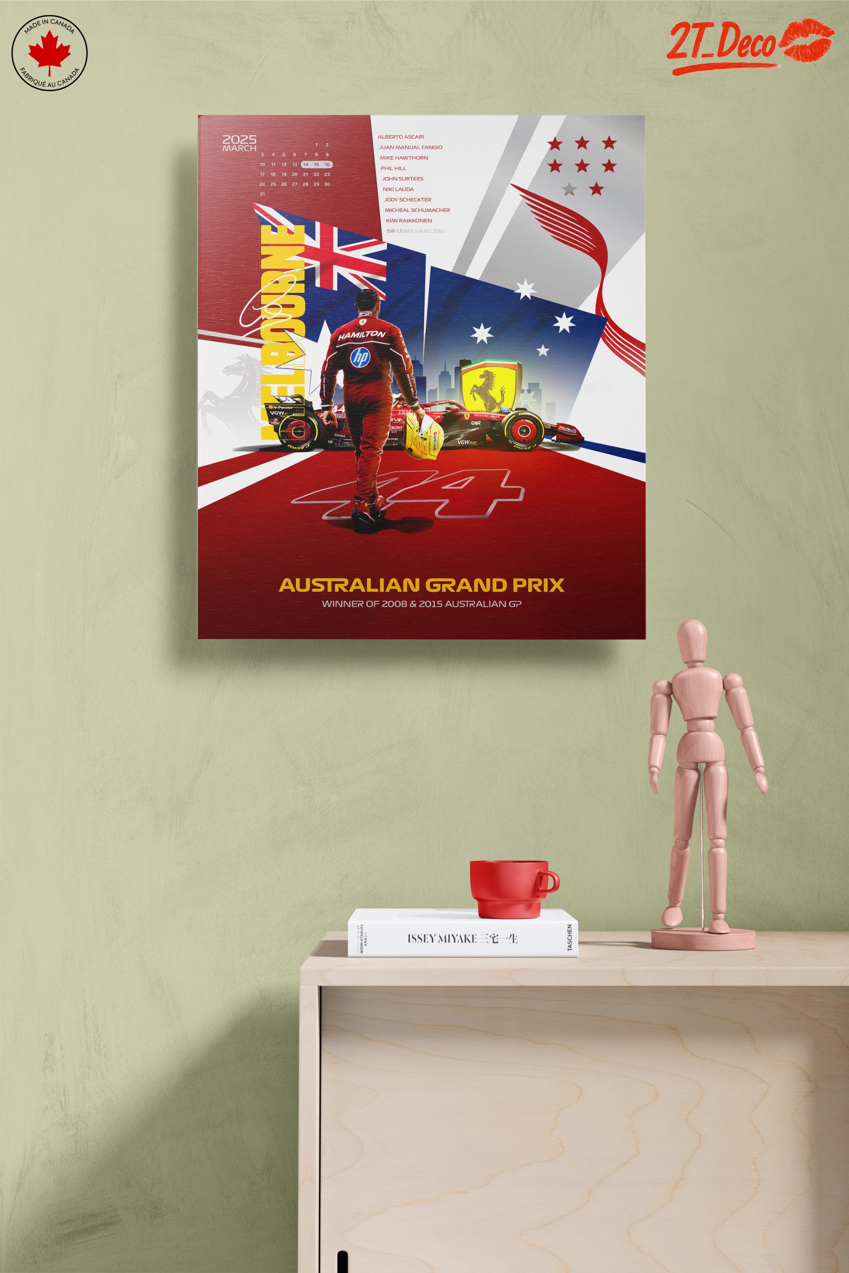 Australian Grand Prix Champion Poster - Image 14