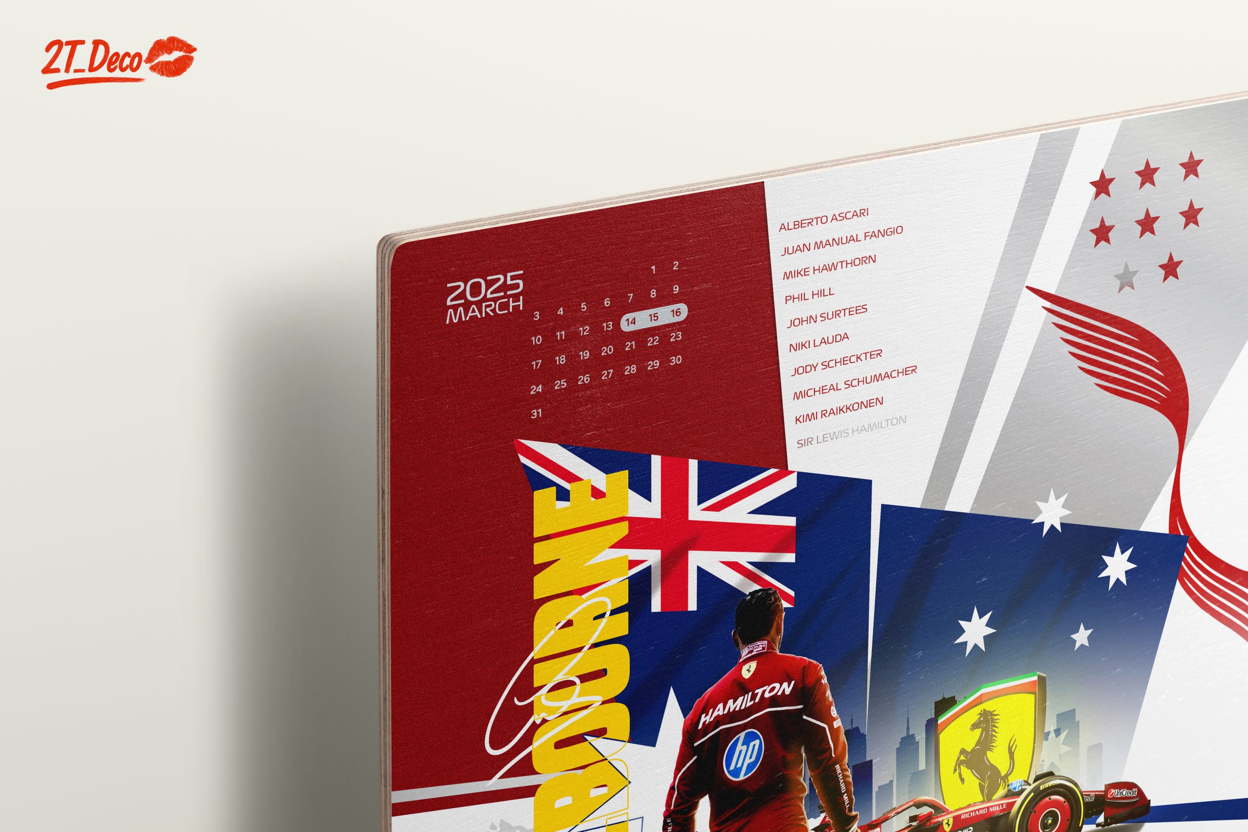 Australian Grand Prix Champion Poster - Image 15