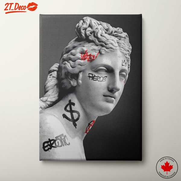 Modern Graffiti Styled Portrait Art