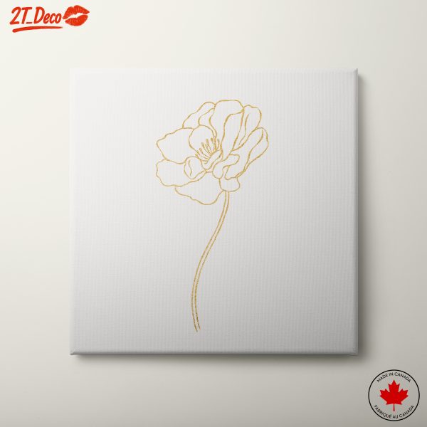 Elegant Minimalist Botanical Flower Art