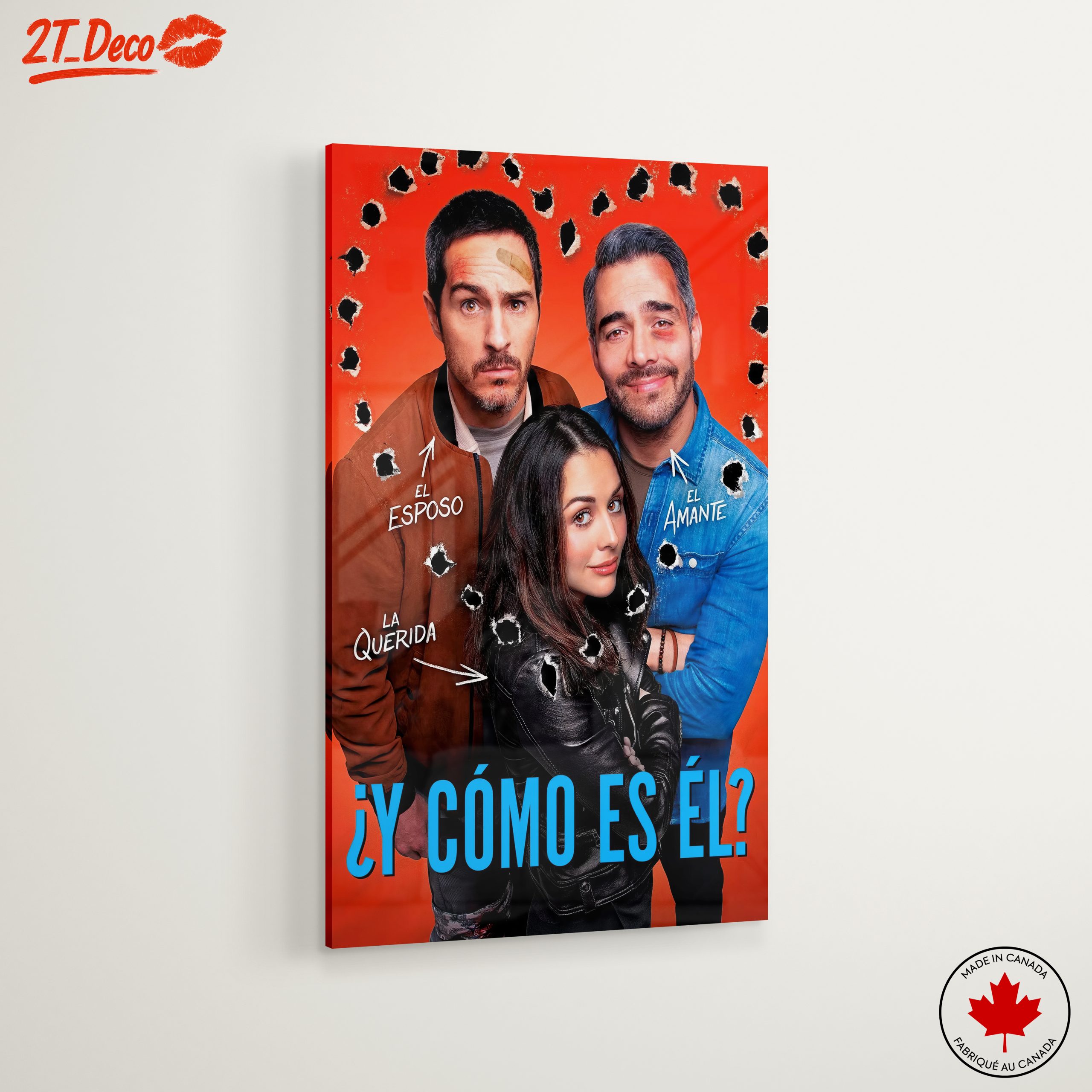 Romantic Comedy Art Depicting Love and Humor - Image 6