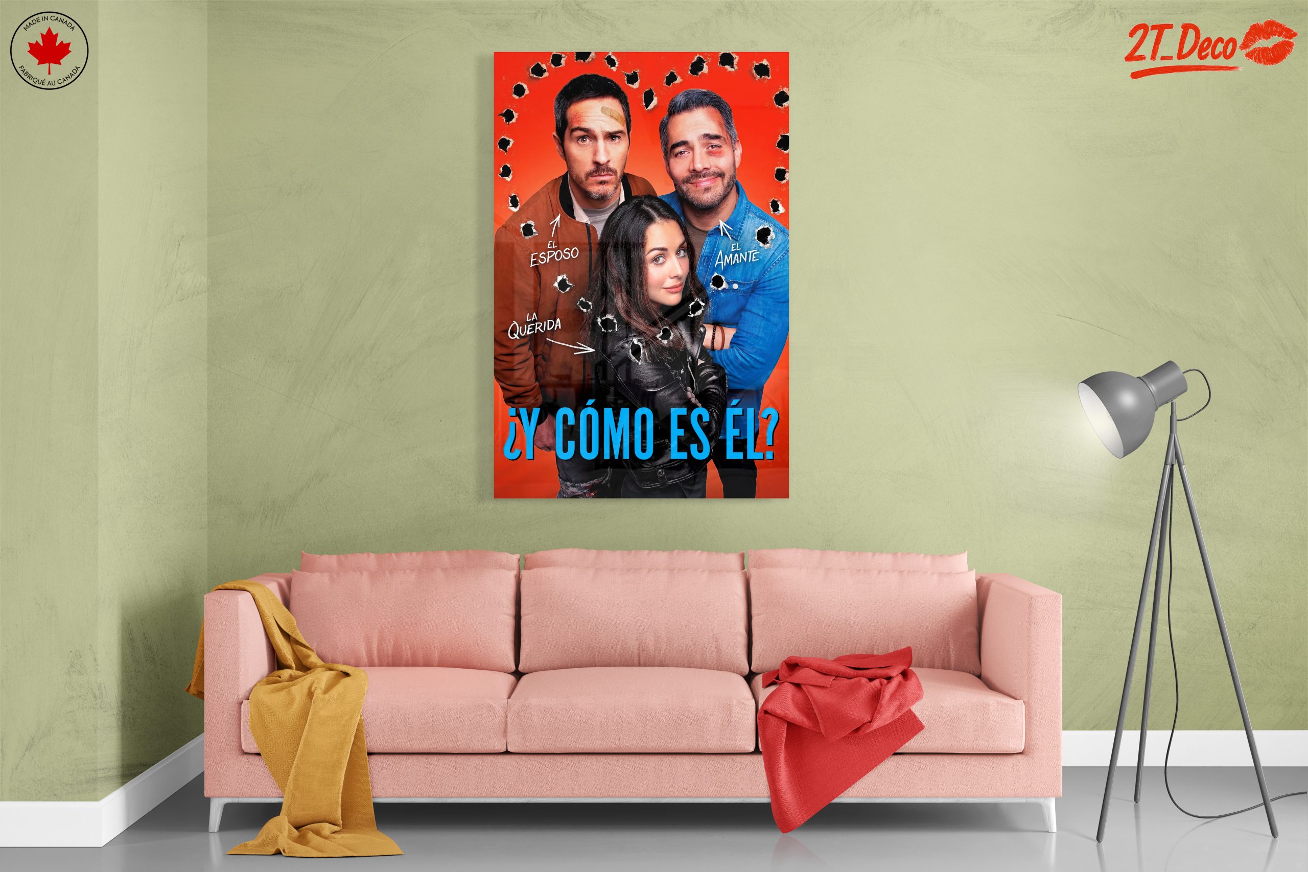 Romantic Comedy Art Depicting Love and Humor - Image 7