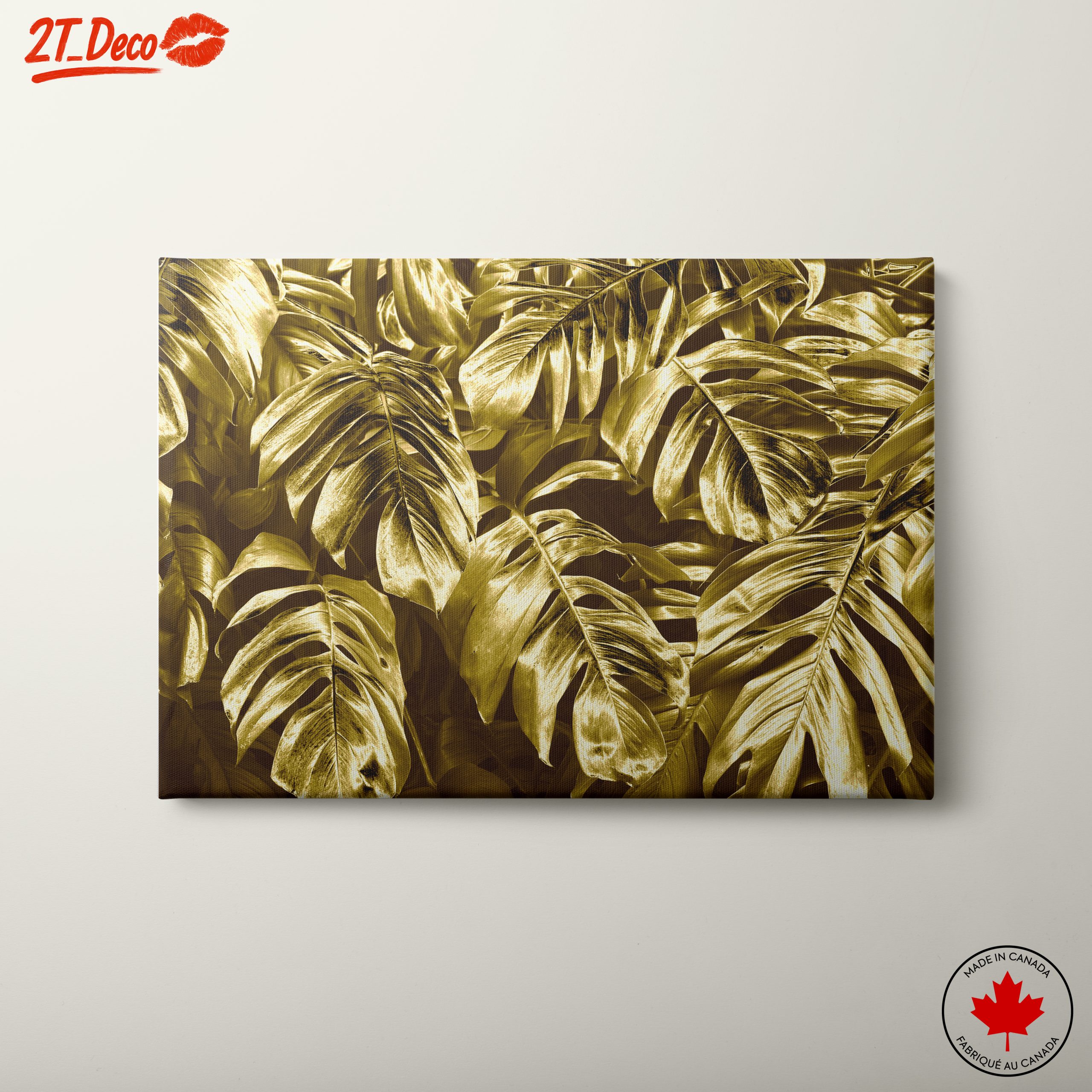 Tropical Leaf Patterns Wall Art