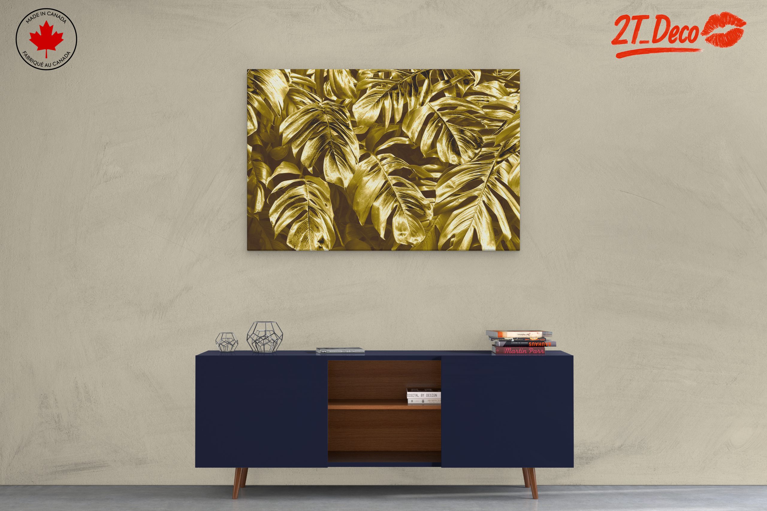 Tropical Leaf Patterns Wall Art - Image 3