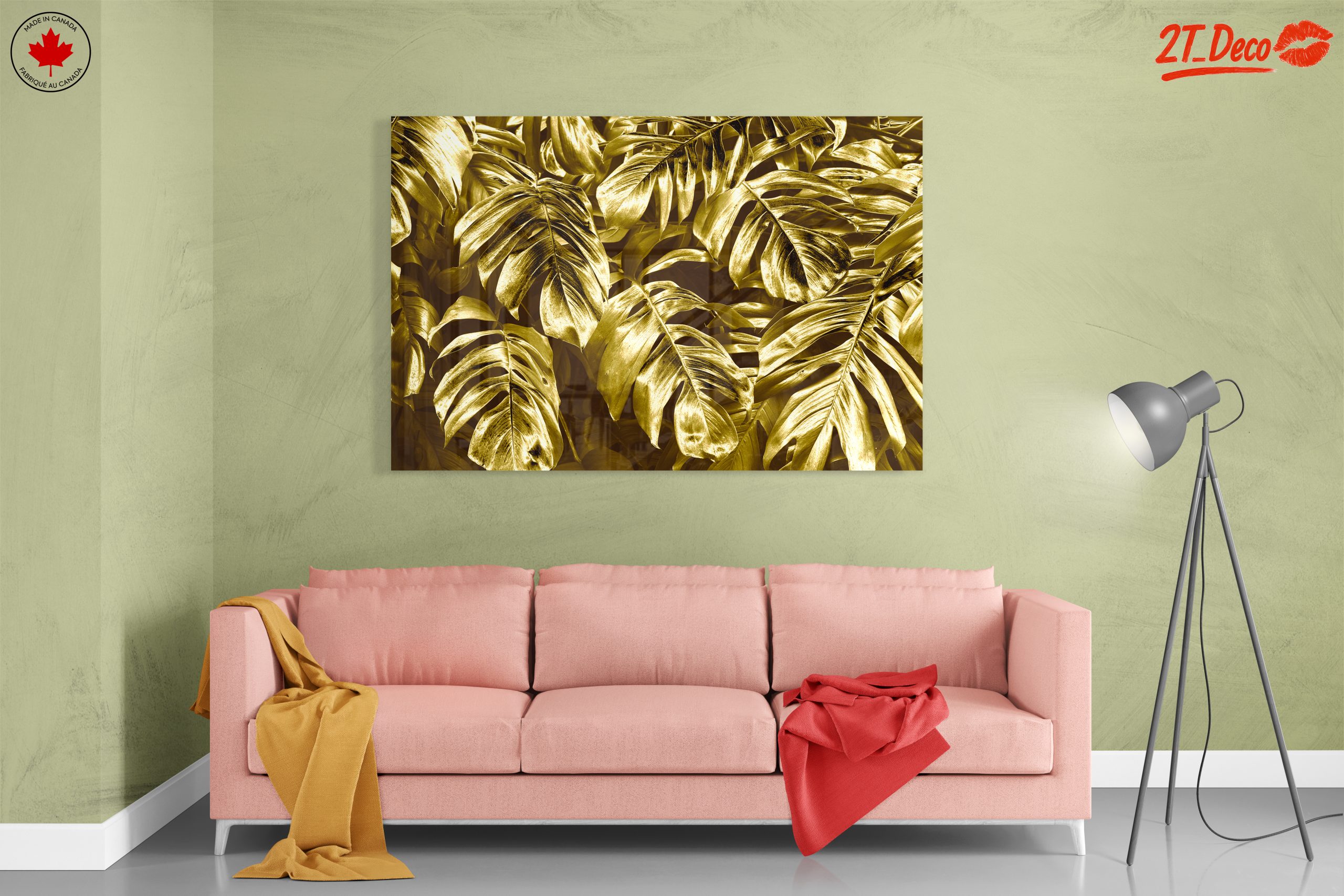 Tropical Leaf Patterns Wall Art - Image 7