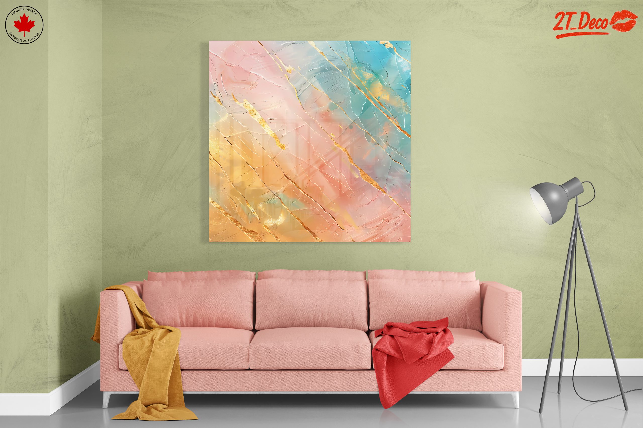 Abstract Gold Texture Art for Modern Spaces - Image 7