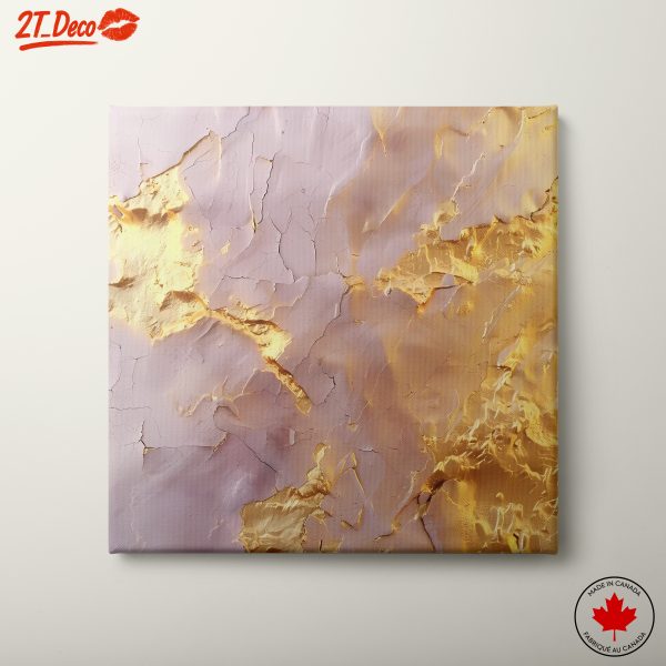 Elegant Abstract Gold Texture Art