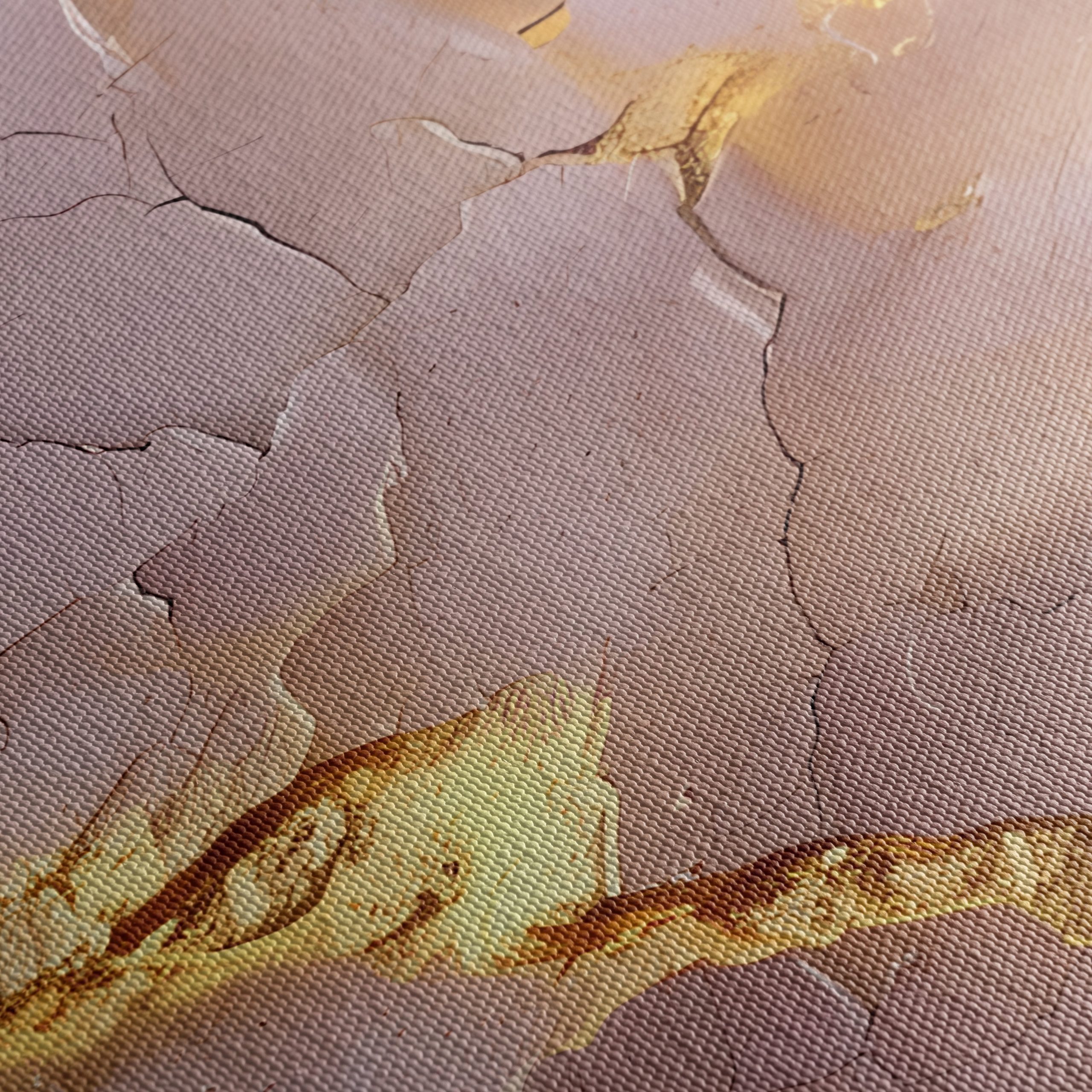 Elegant Abstract Gold Texture Art - Image 5