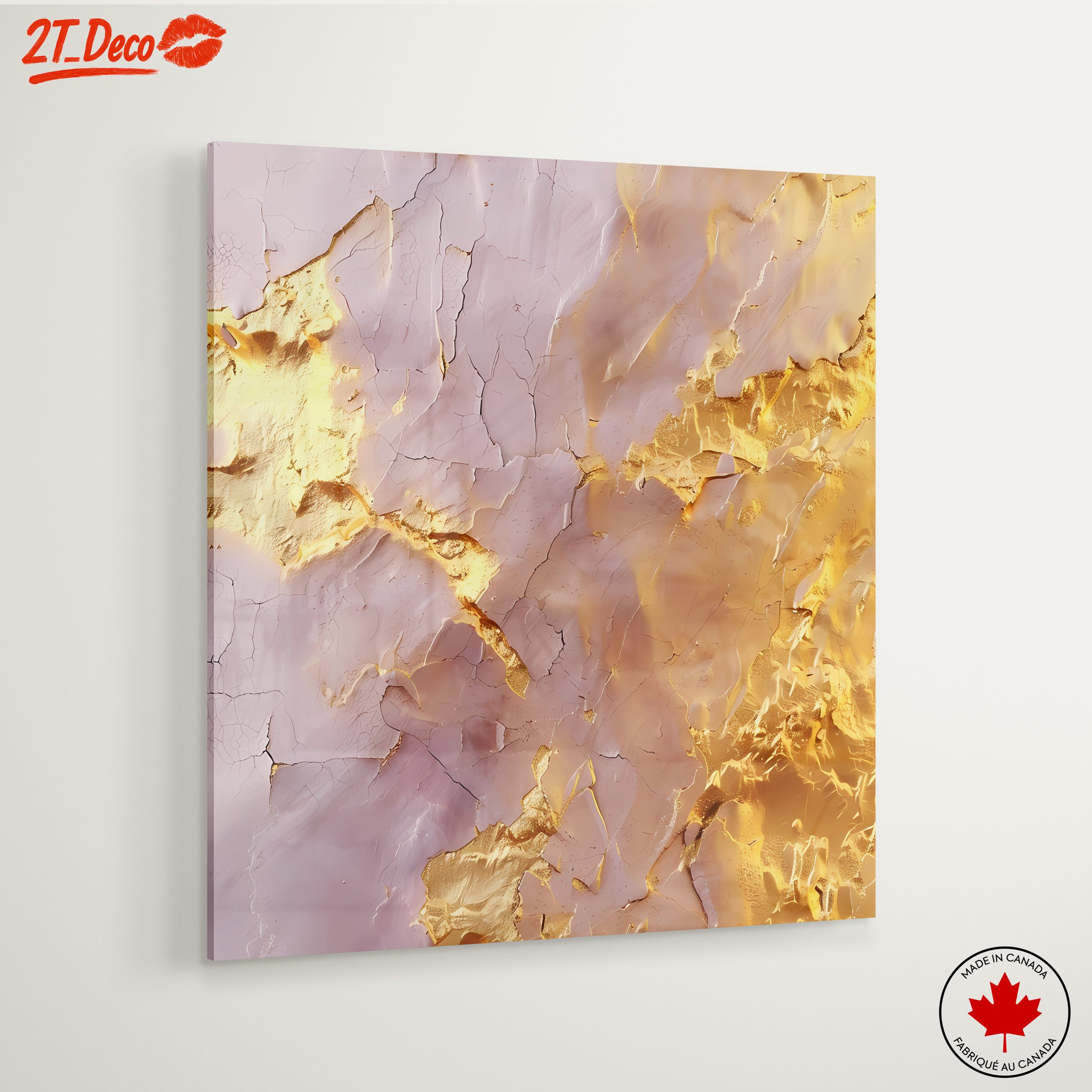 Elegant Abstract Gold Texture Art - Image 6