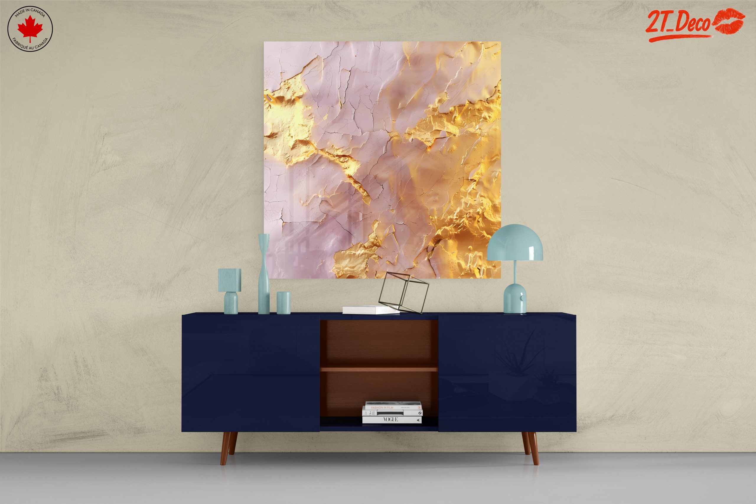Elegant Abstract Gold Texture Art - Image 8