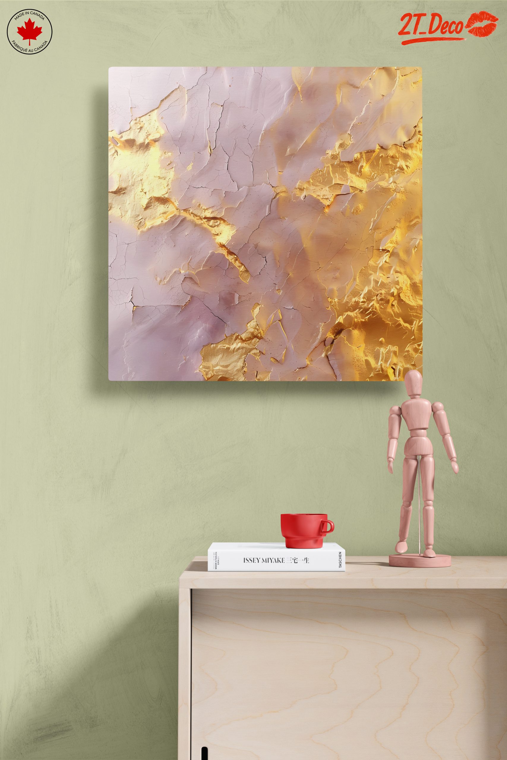 Elegant Abstract Gold Texture Art - Image 14