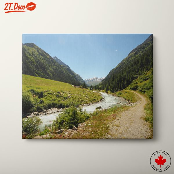 Breathtaking Mountain Landscape with River