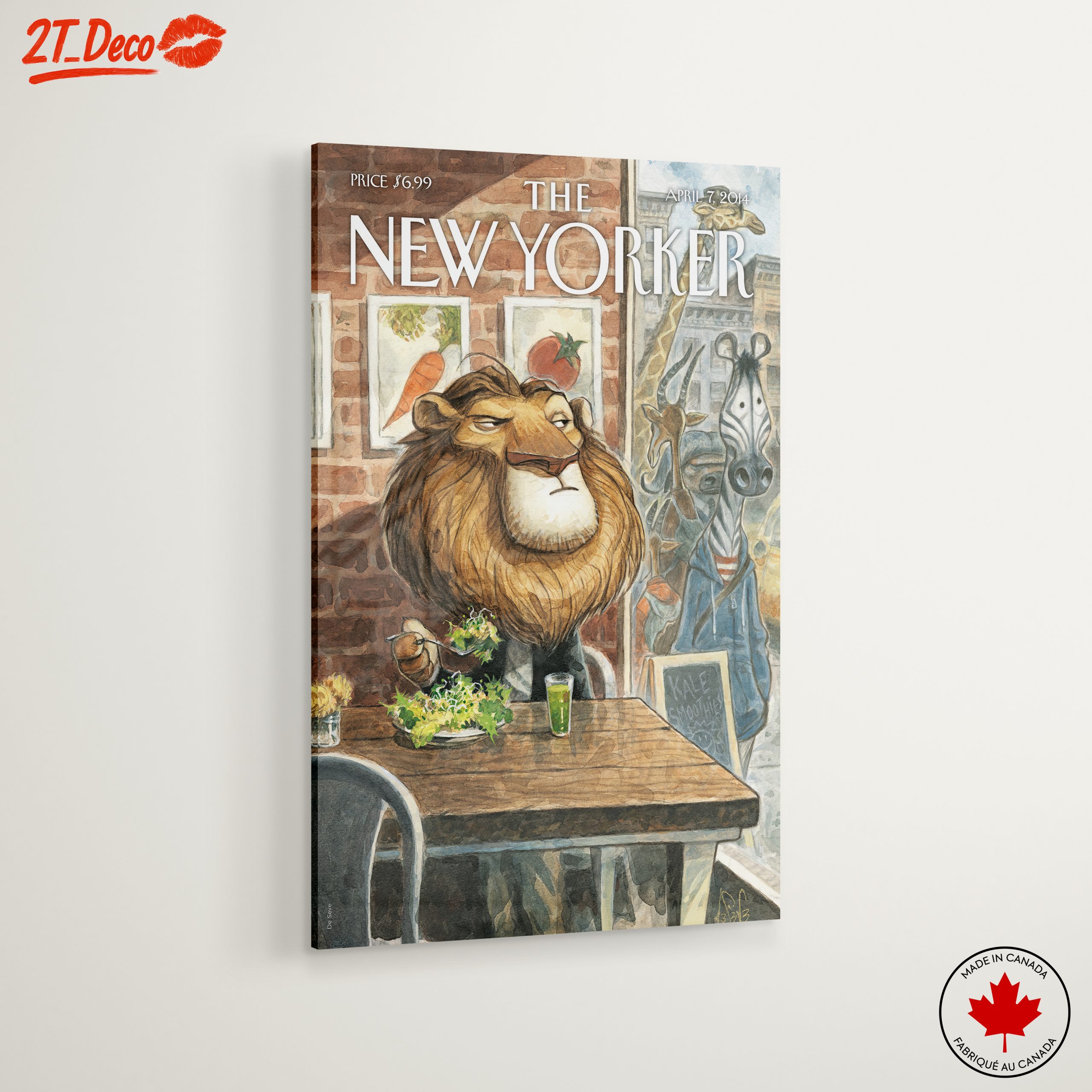 New Yorker Cover Art Featuring Animals - Image 6