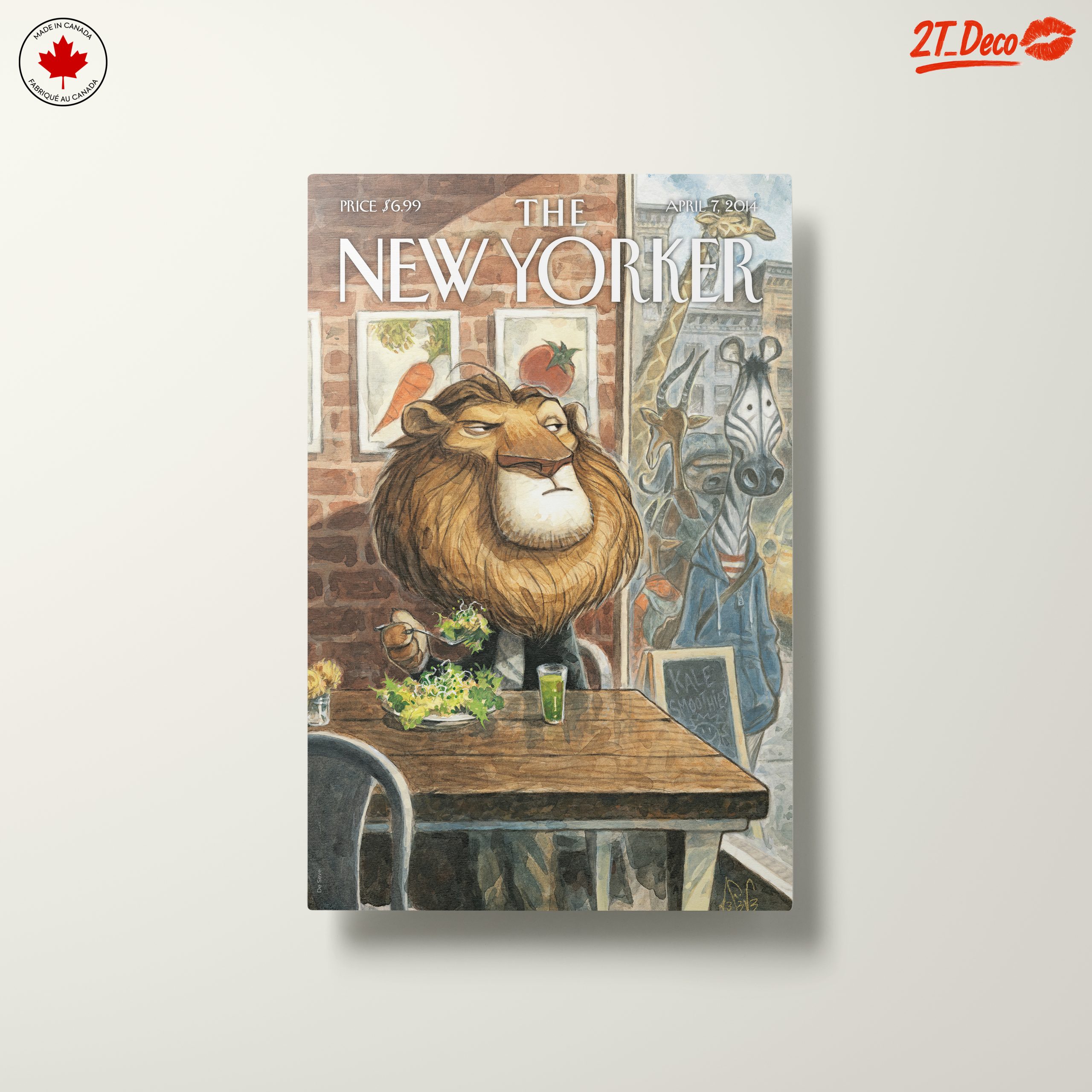New Yorker Cover Art Featuring Animals - Image 10