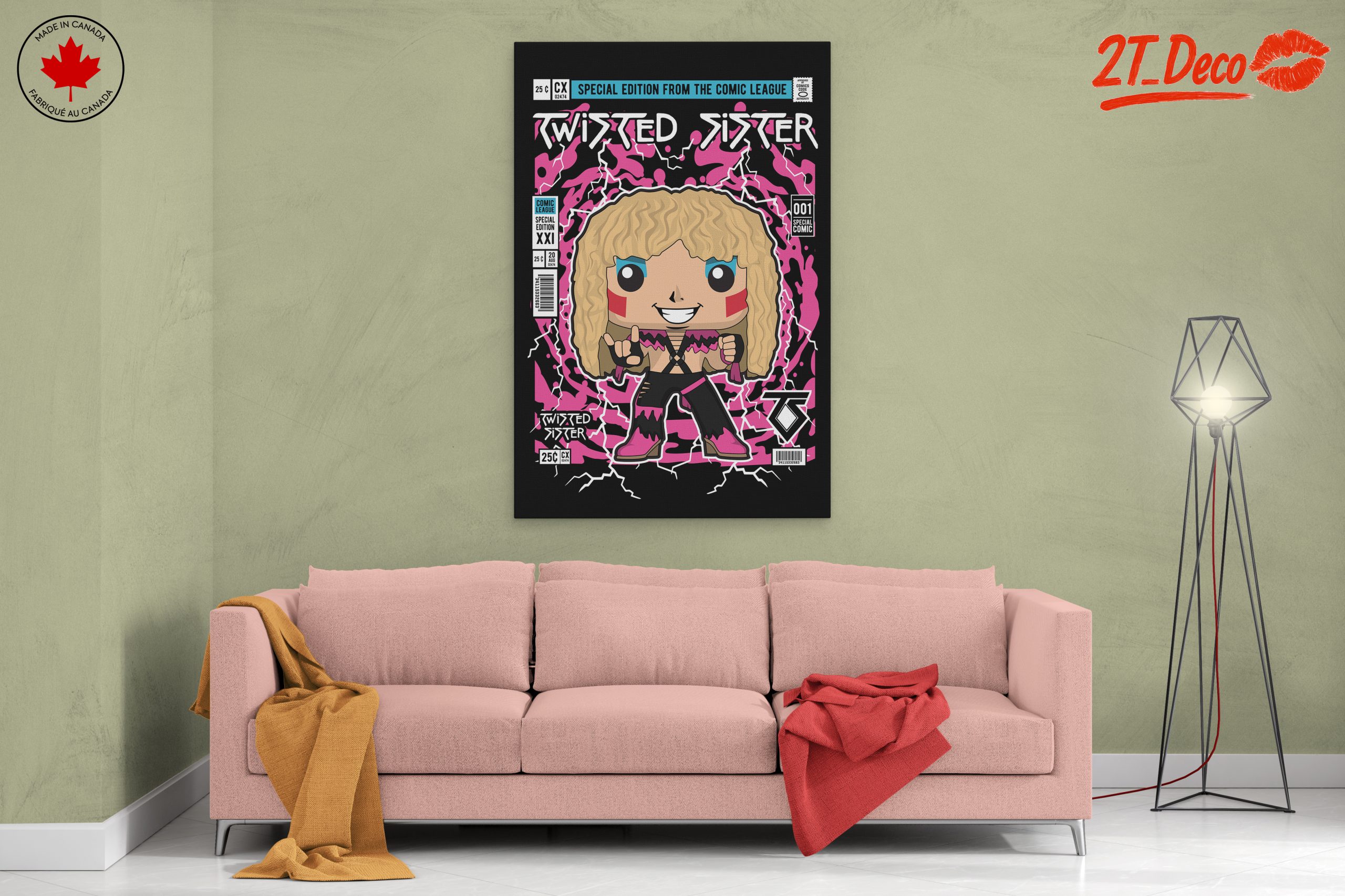 Twisted Sister Animated Character Artwork - Image 2