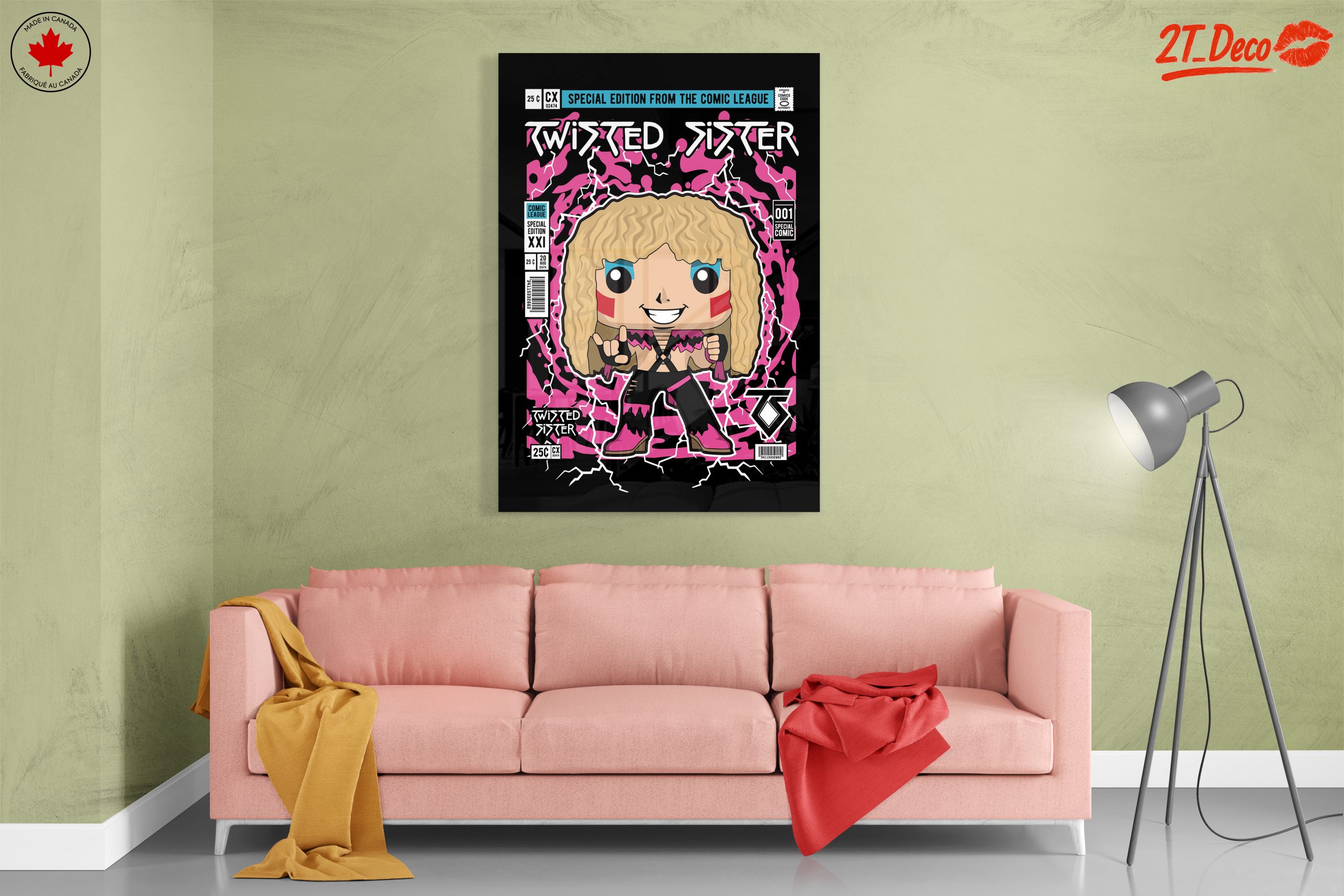 Twisted Sister Animated Character Artwork - Image 7