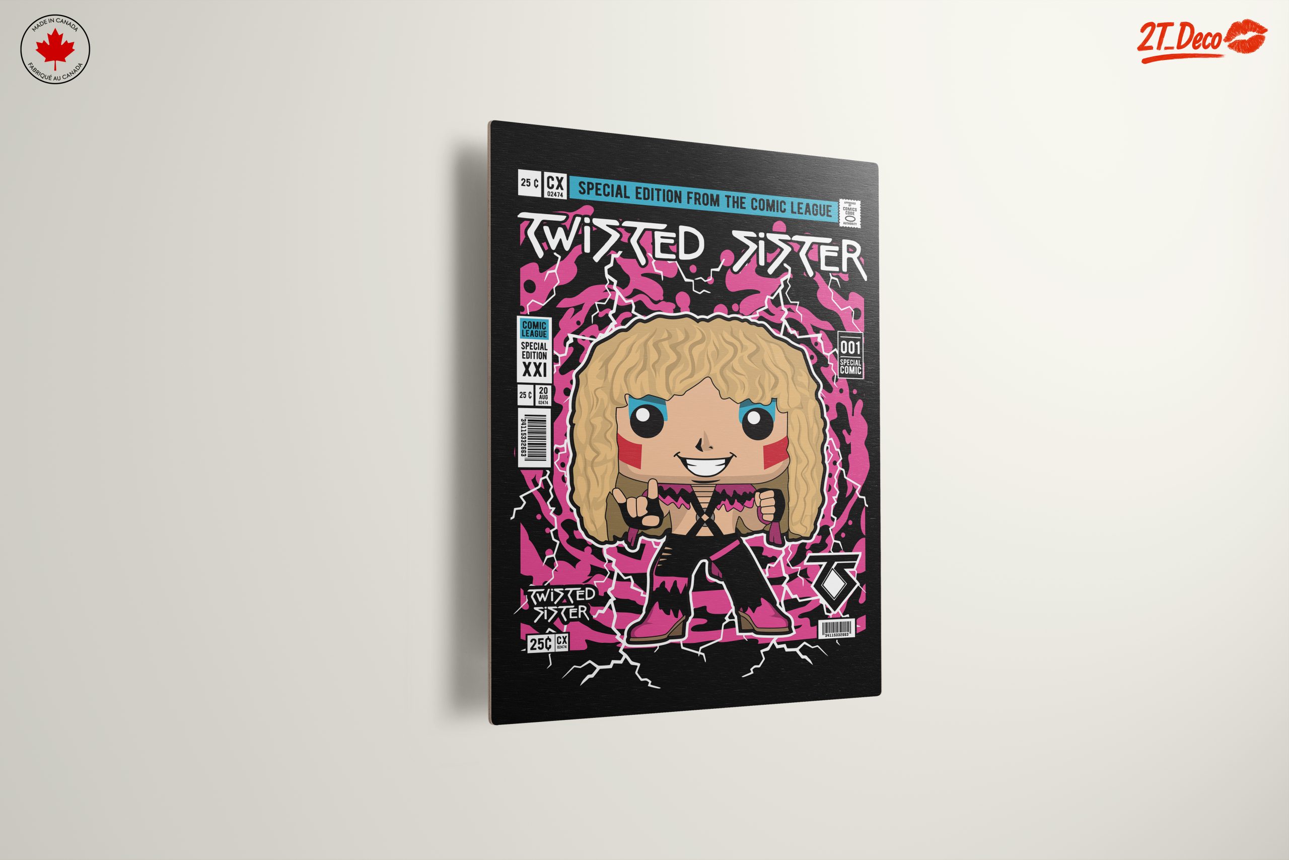 Twisted Sister Animated Character Artwork - Image 13