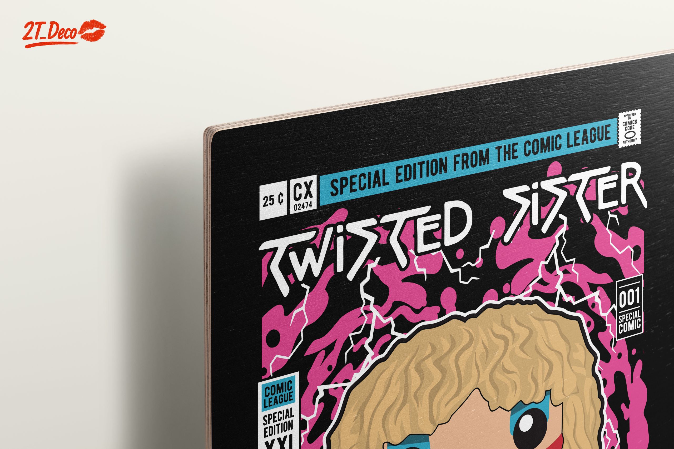 Twisted Sister Animated Character Artwork - Image 15