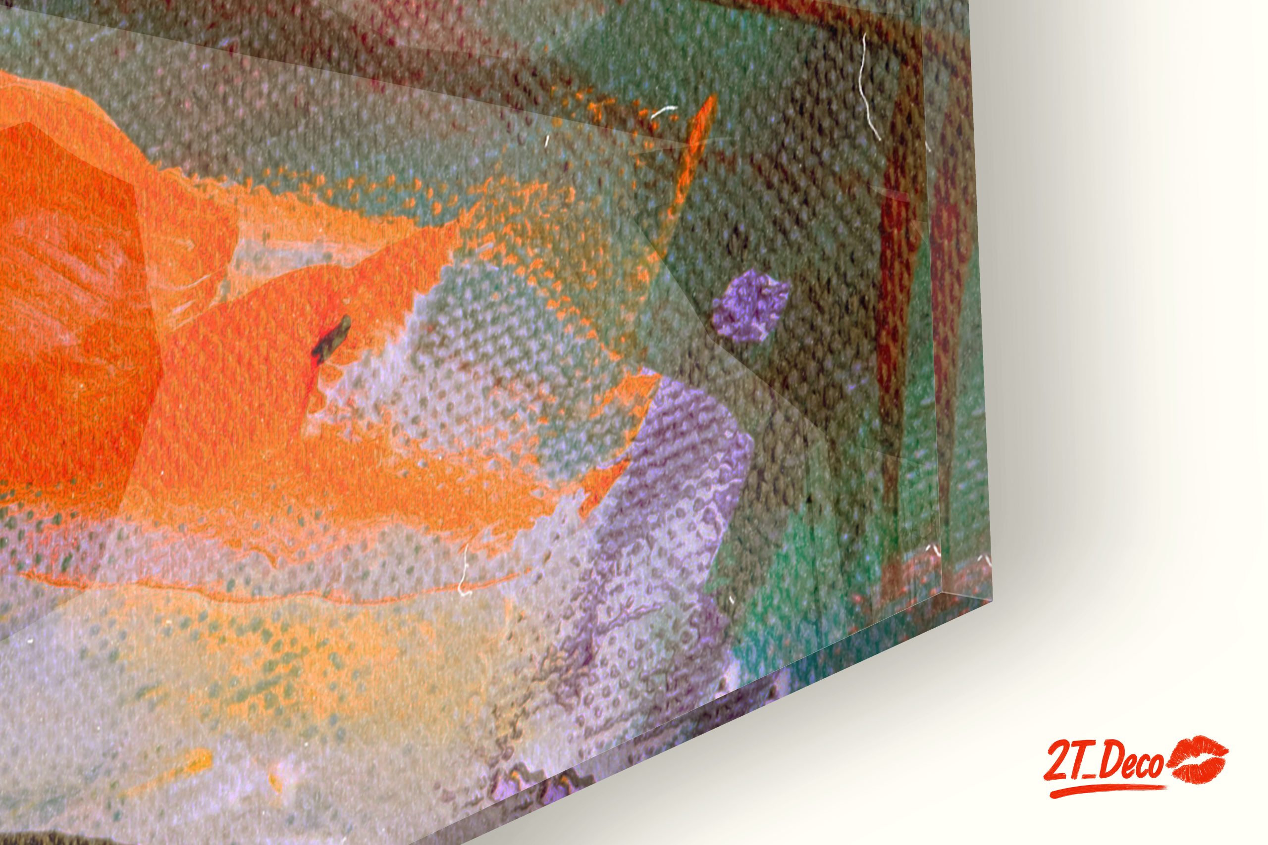 Create More Consume Less Abstract Artwork - Image 9