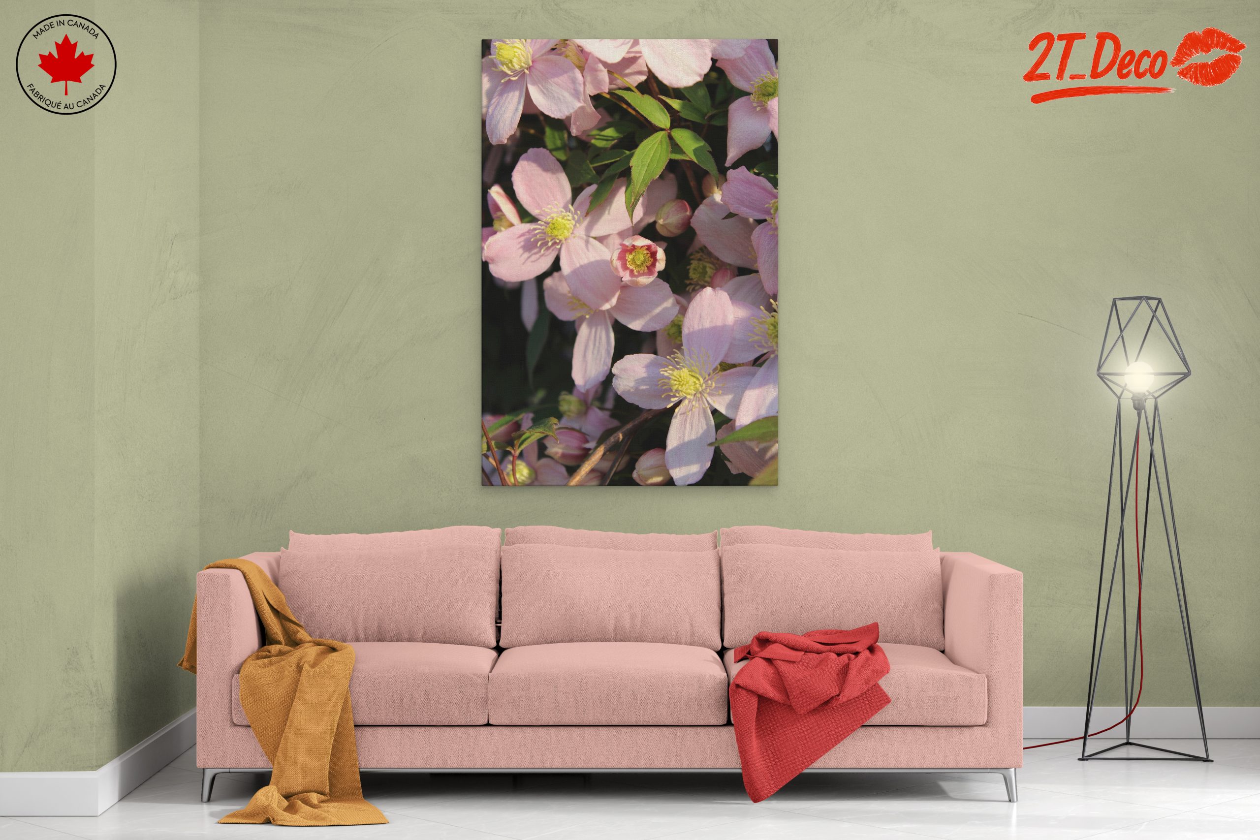 Delicate Pink Floral Arrangement - Image 2