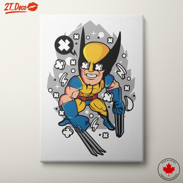Wolverine Comic Art Featuring Claws
