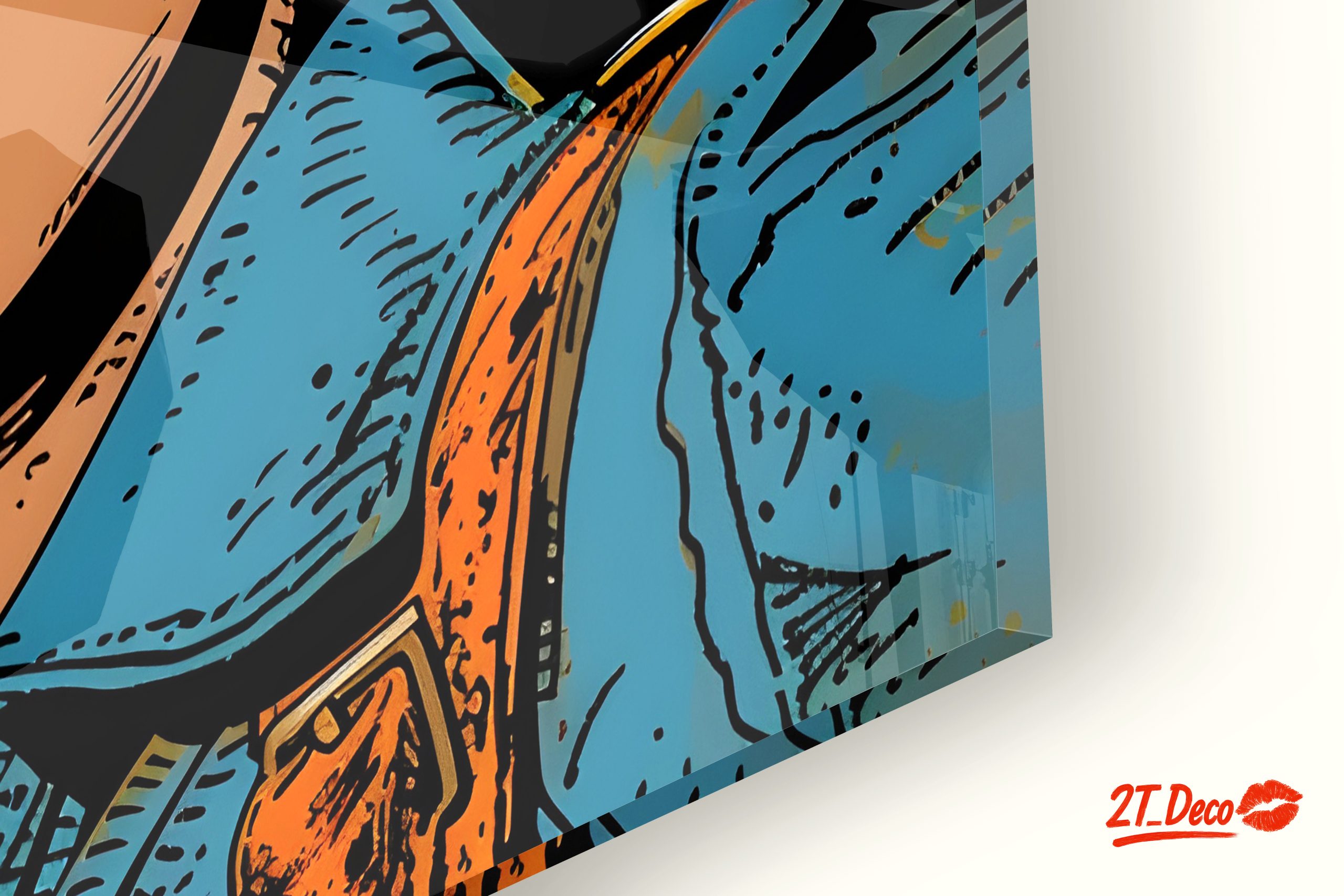 Vintage Cowgirl Style Pop Art - Image 9