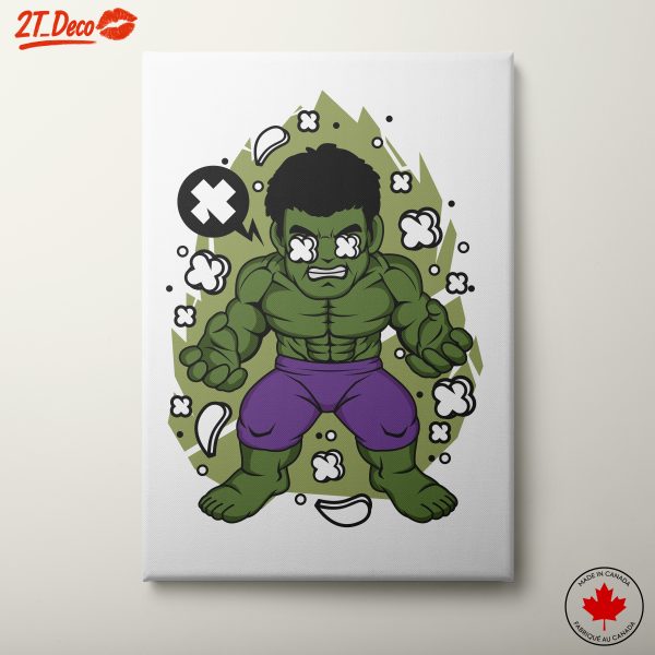 Hulk Cartoon Art by Marvel