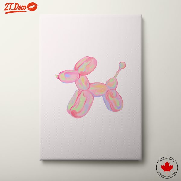 Playful Balloon Dog Art