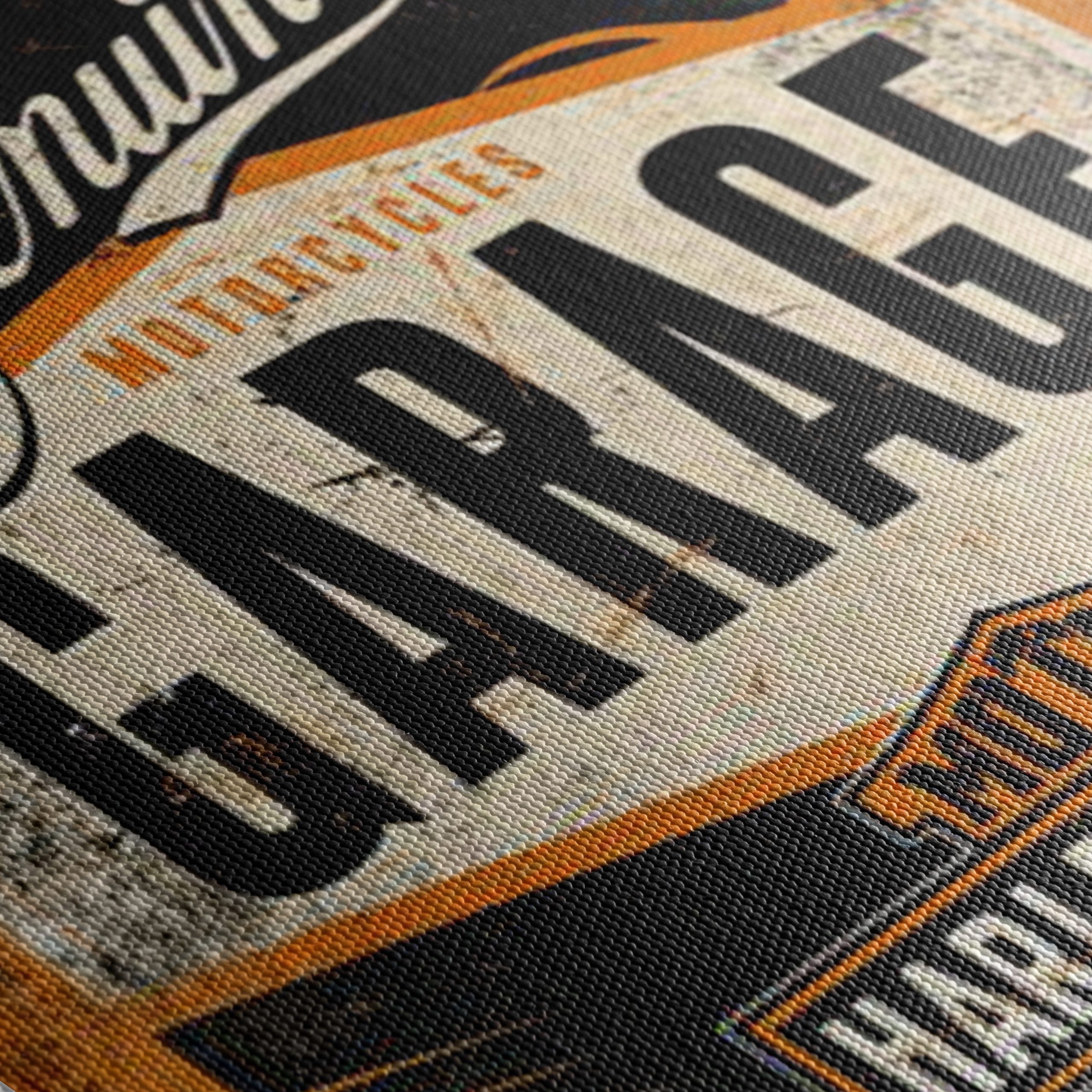 Harley Davidson Garage Sign Art - Image 5