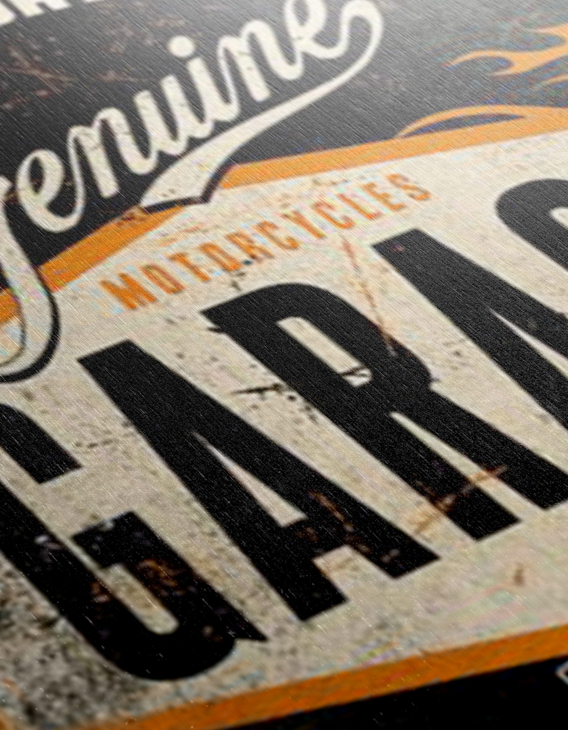 Harley Davidson Garage Sign Art - Image 12