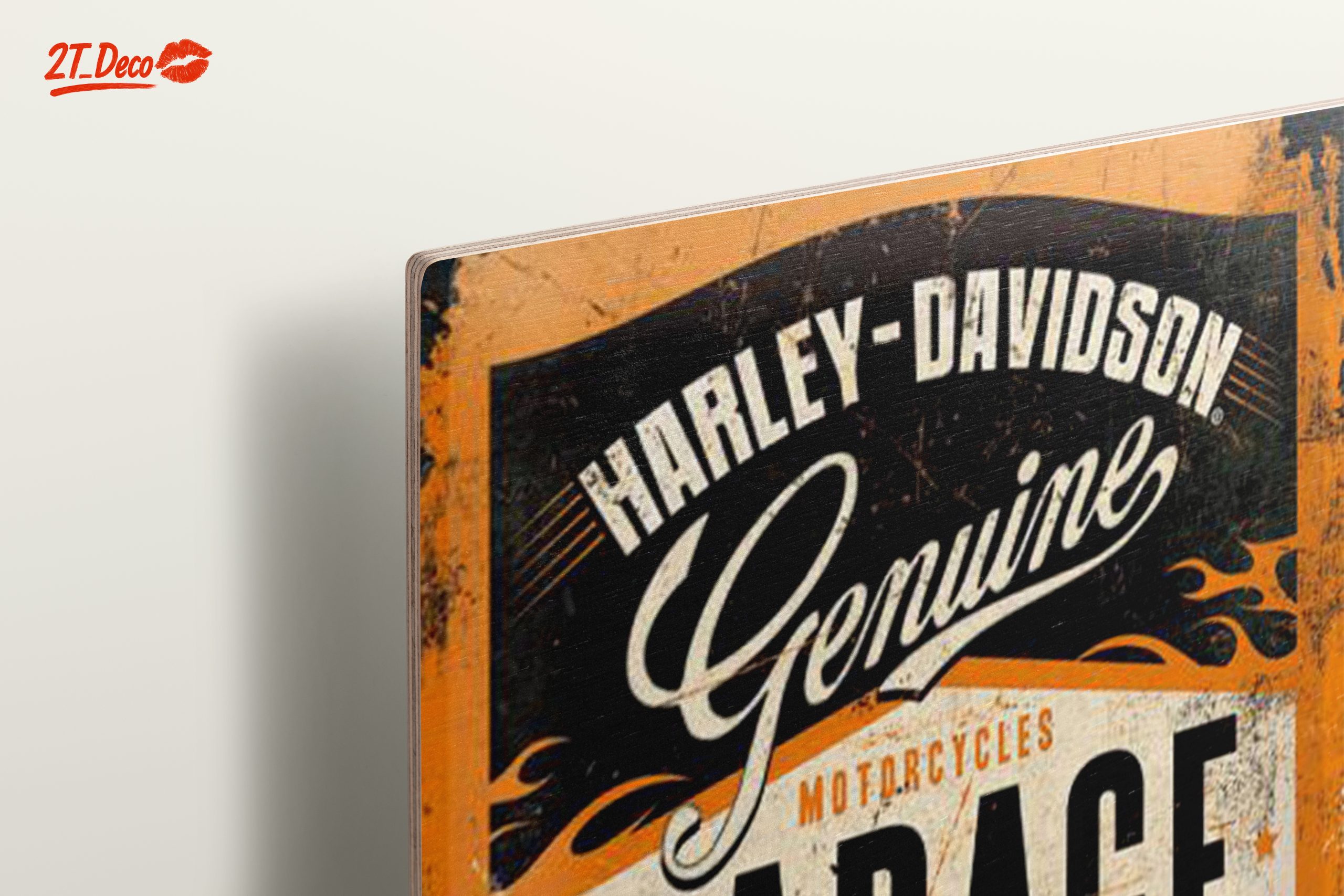 Harley Davidson Garage Sign Art - Image 15